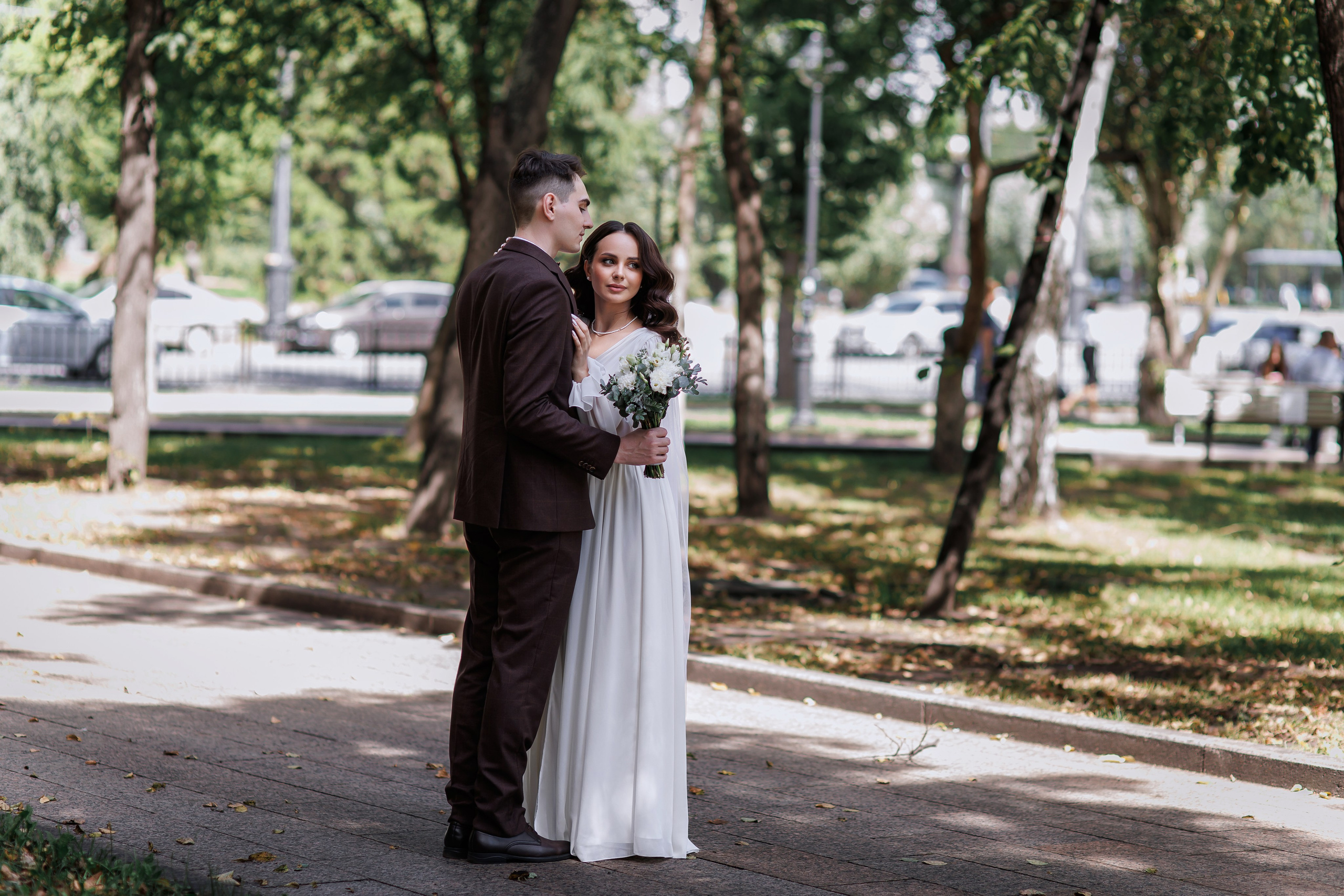 Екатерина и Денис. Свадебный фотограф в Омске Яна Савина