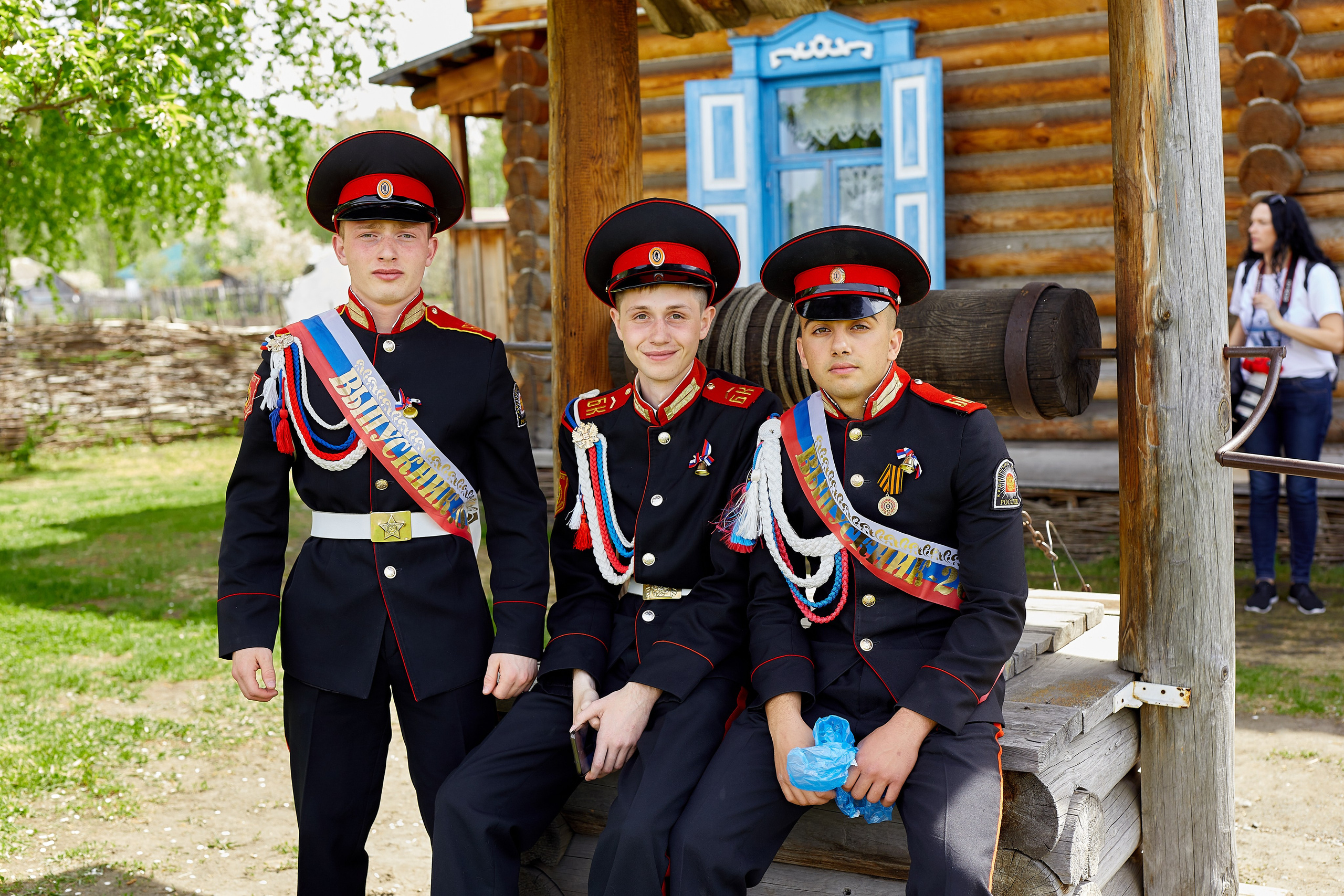 Кадеты последний звонок. Фотограф Вячеслав Фарунин