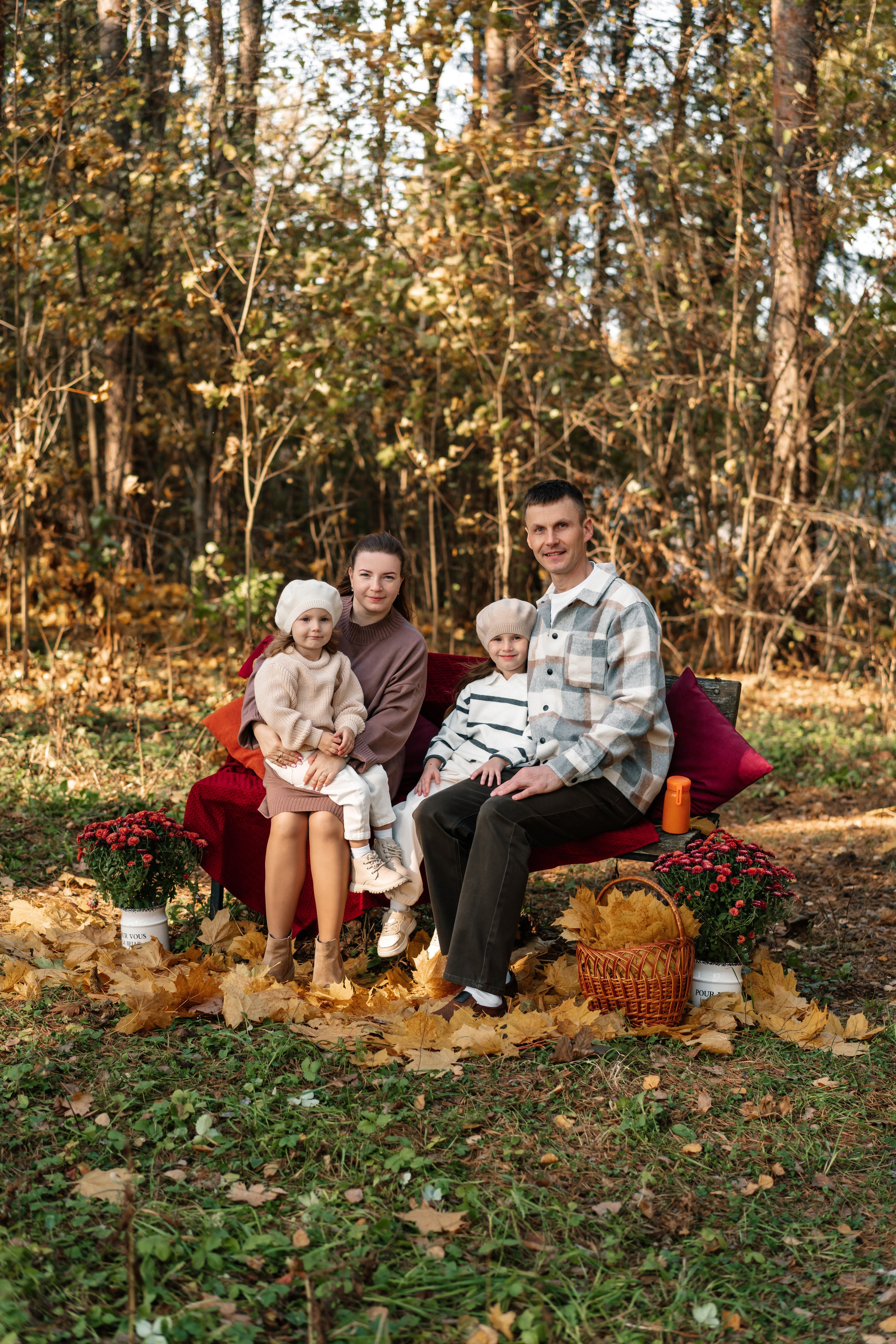 Осенняя фотосессия. Семейный фотограф Одинцово Москва Наталия Черенкова