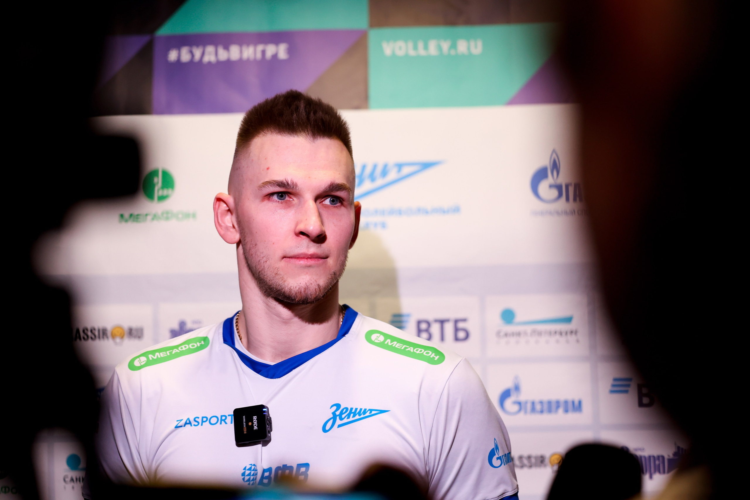 ВК Зенит — ВК Белогорье 08.04.2025. Спортивный и репортажный фотограф Антон Тереханов