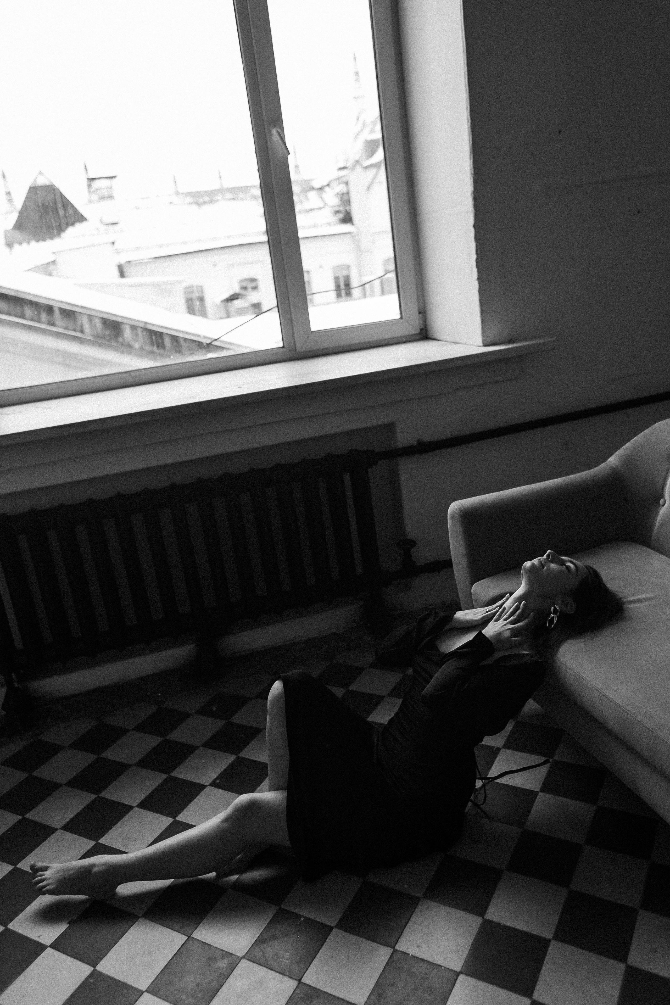 Девушка в черном платье — Лана. Свадебный фотограф в Нижнем Новгороде Генеральская Ира