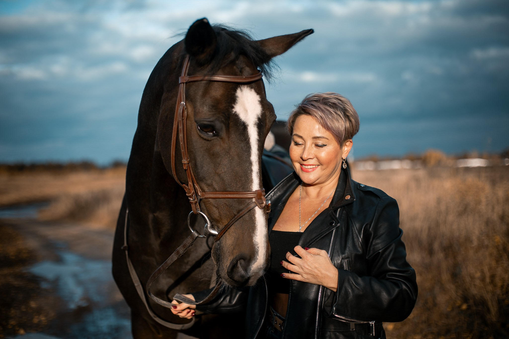 Прогулка с лошадью. Индивидуальный и семейный фотограф Ирина Москвичёва