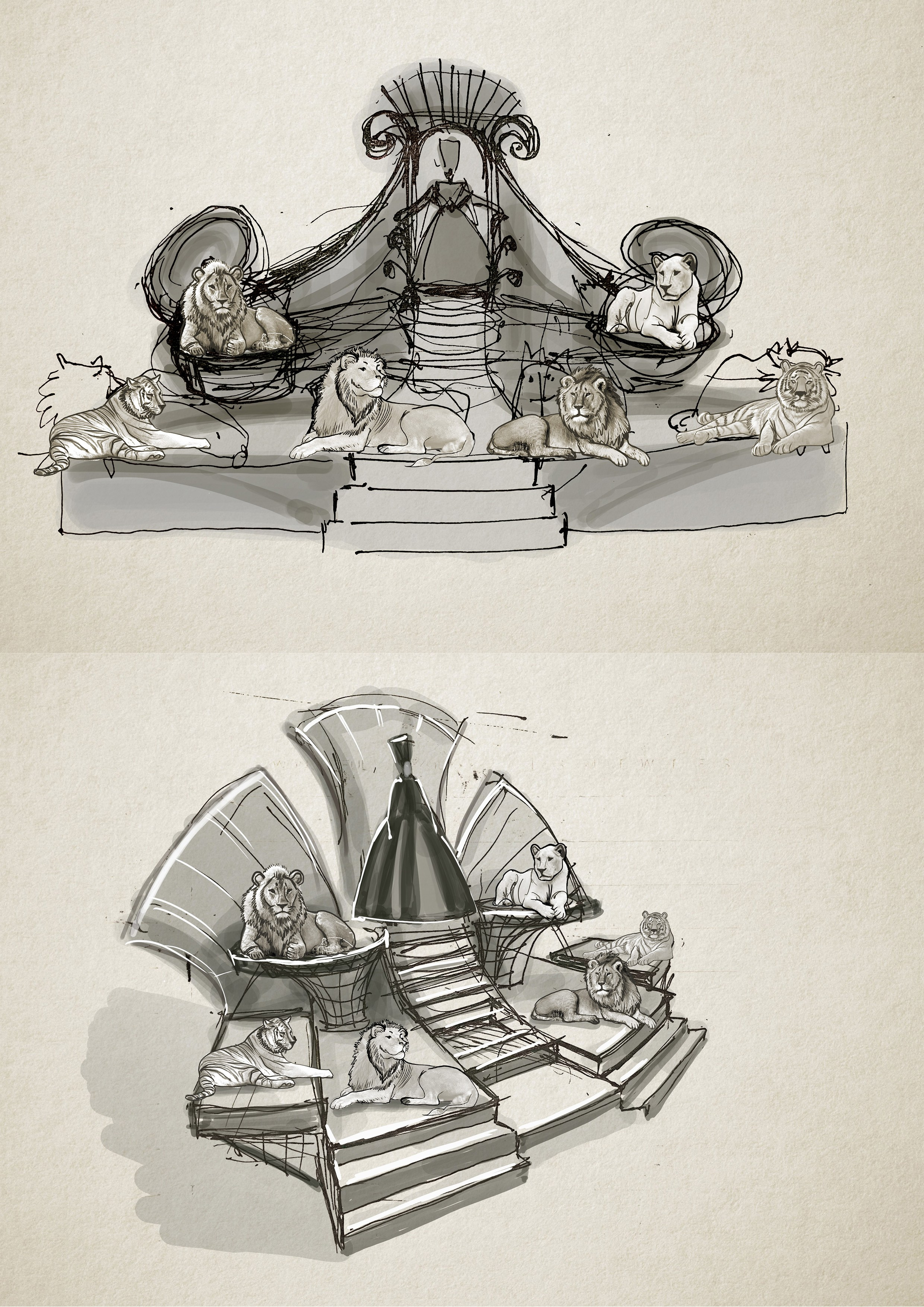 PROPS. Munina Dina. Set design portfolio