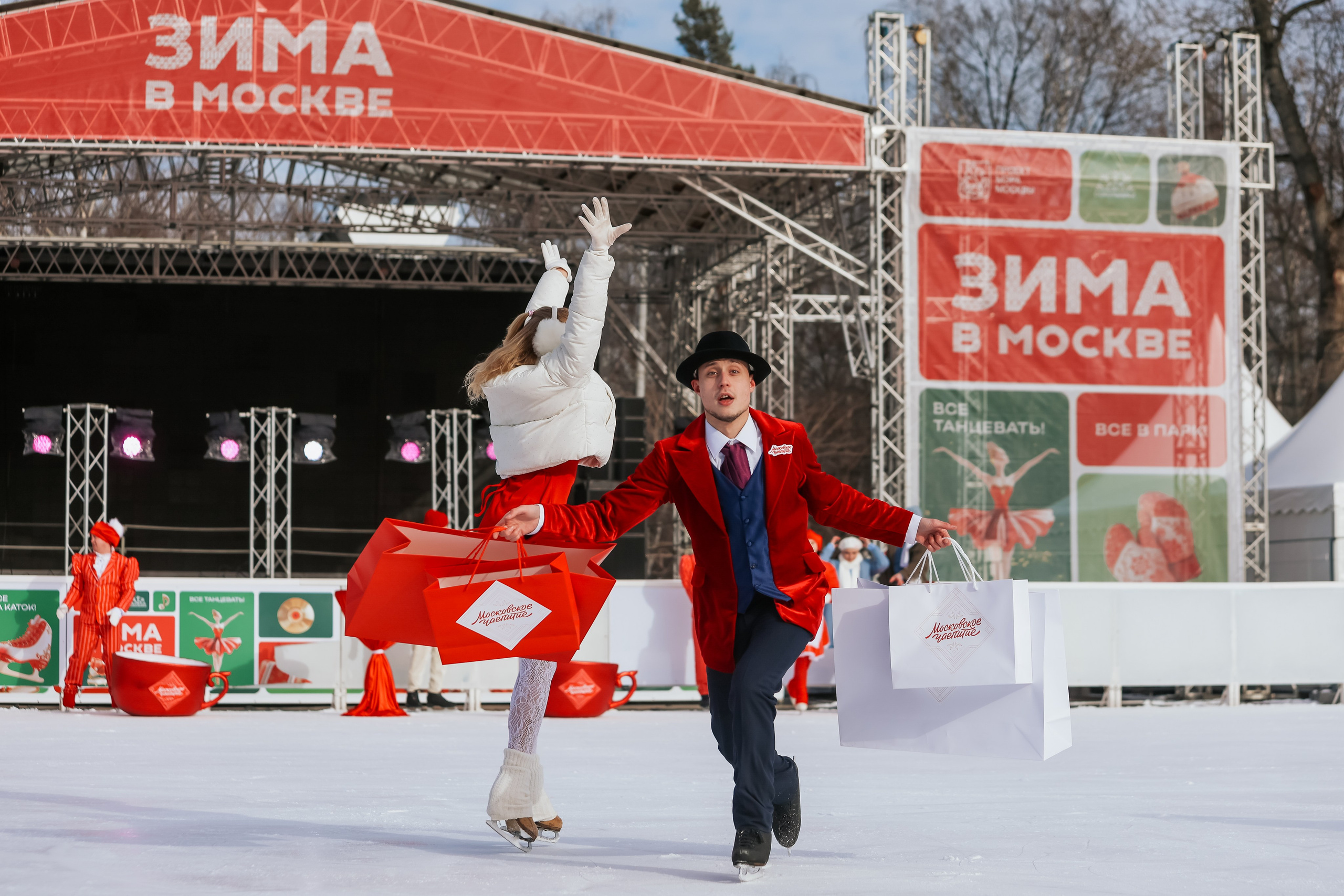 Ледовое шоу Сокольники Московское Чаепитие. Фотограф и видеограф Анна Домашенко