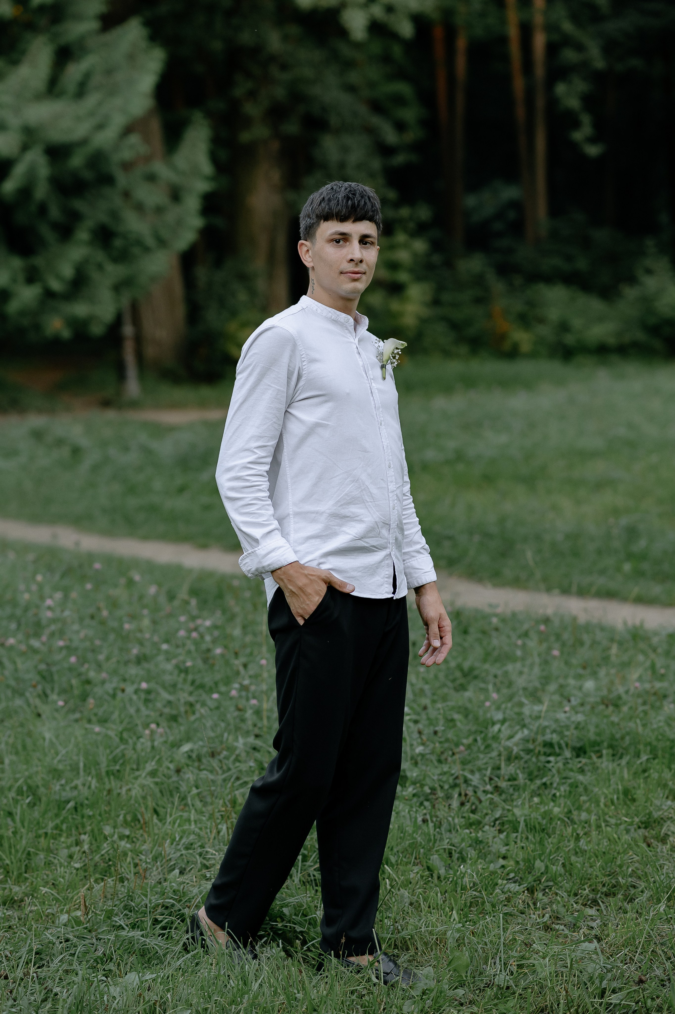 Портрет жениха в усадьбе