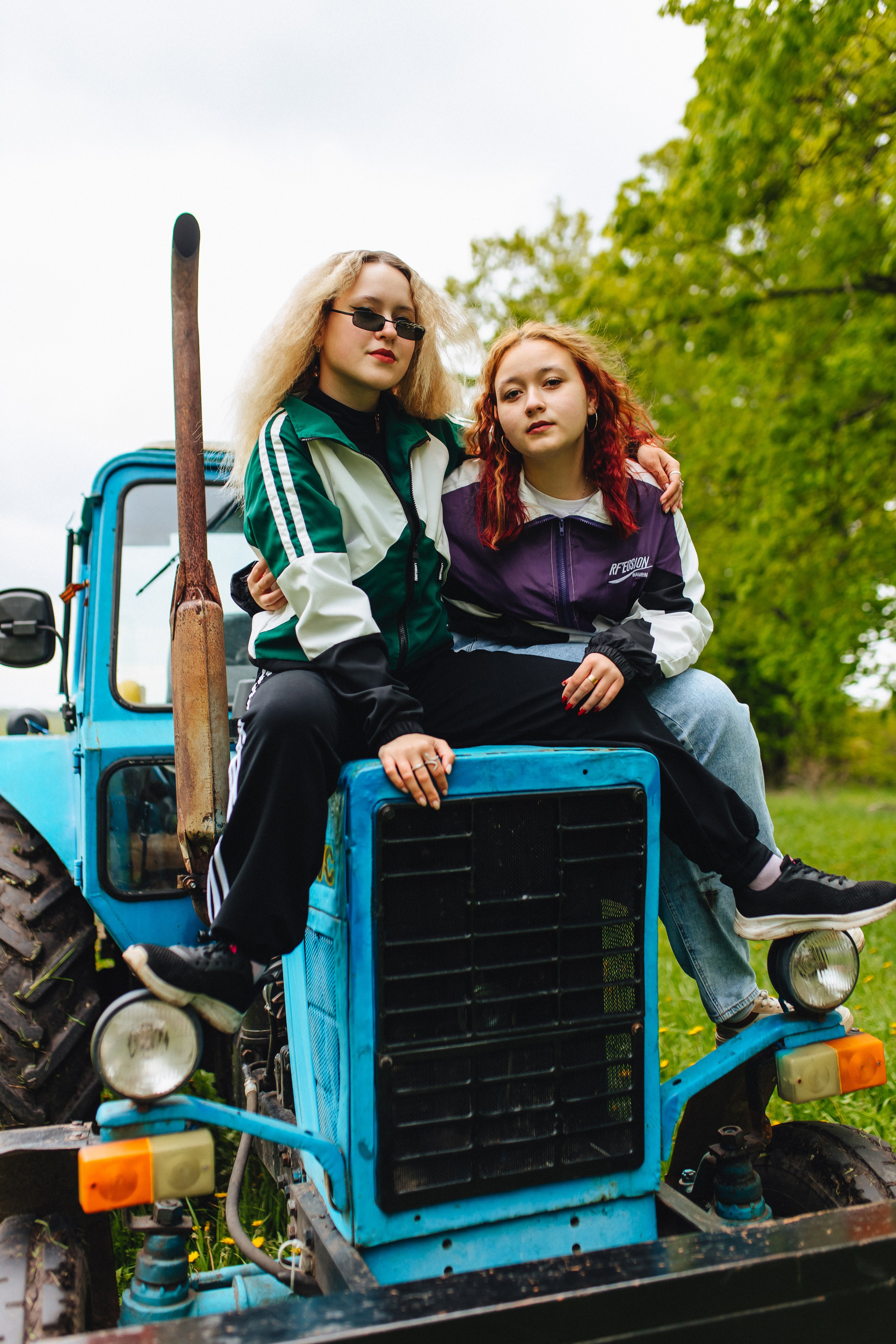 Синий трактор. Свадебный и семейный фотограф в Туле и области Маша Костина