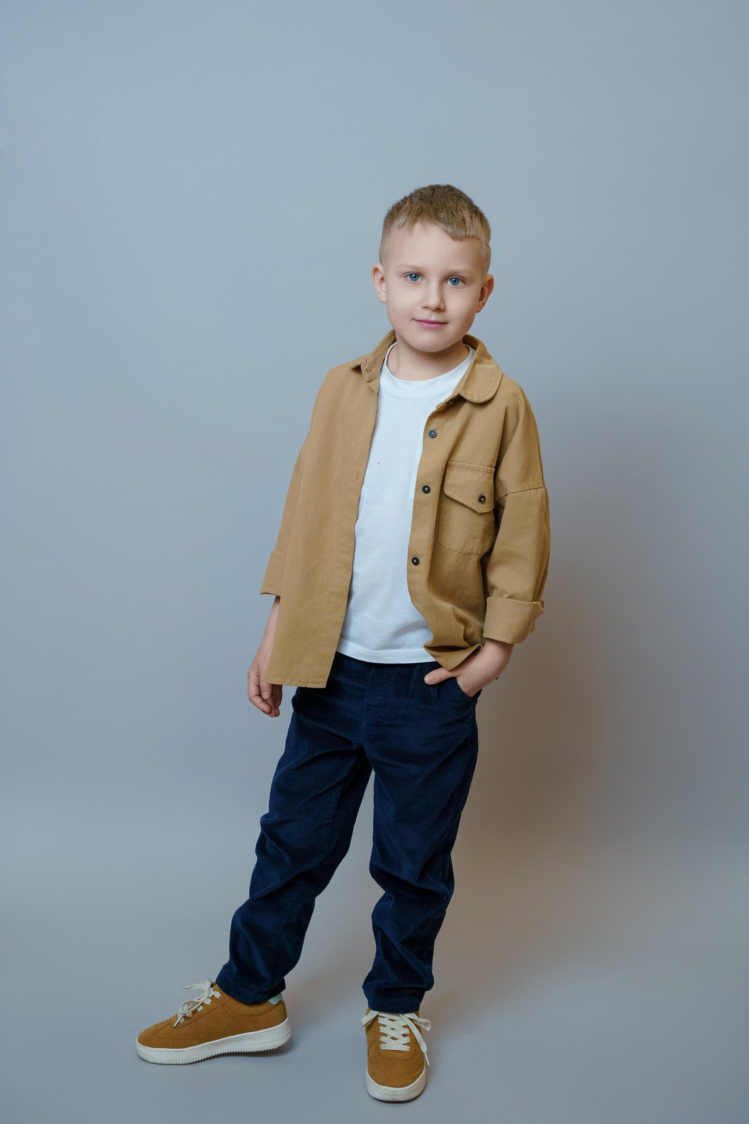 Студийная съемка в саду