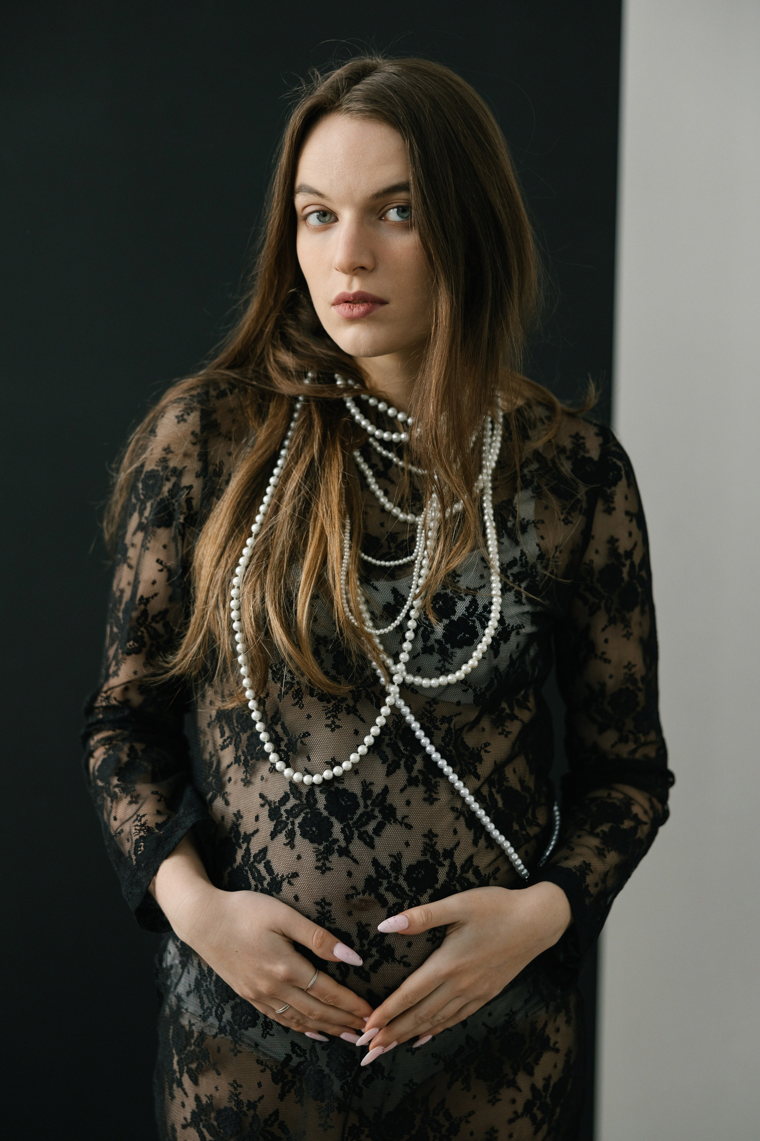 Портретная фотосессия Валерии (в ожидании). Свадебный фотограф Москва