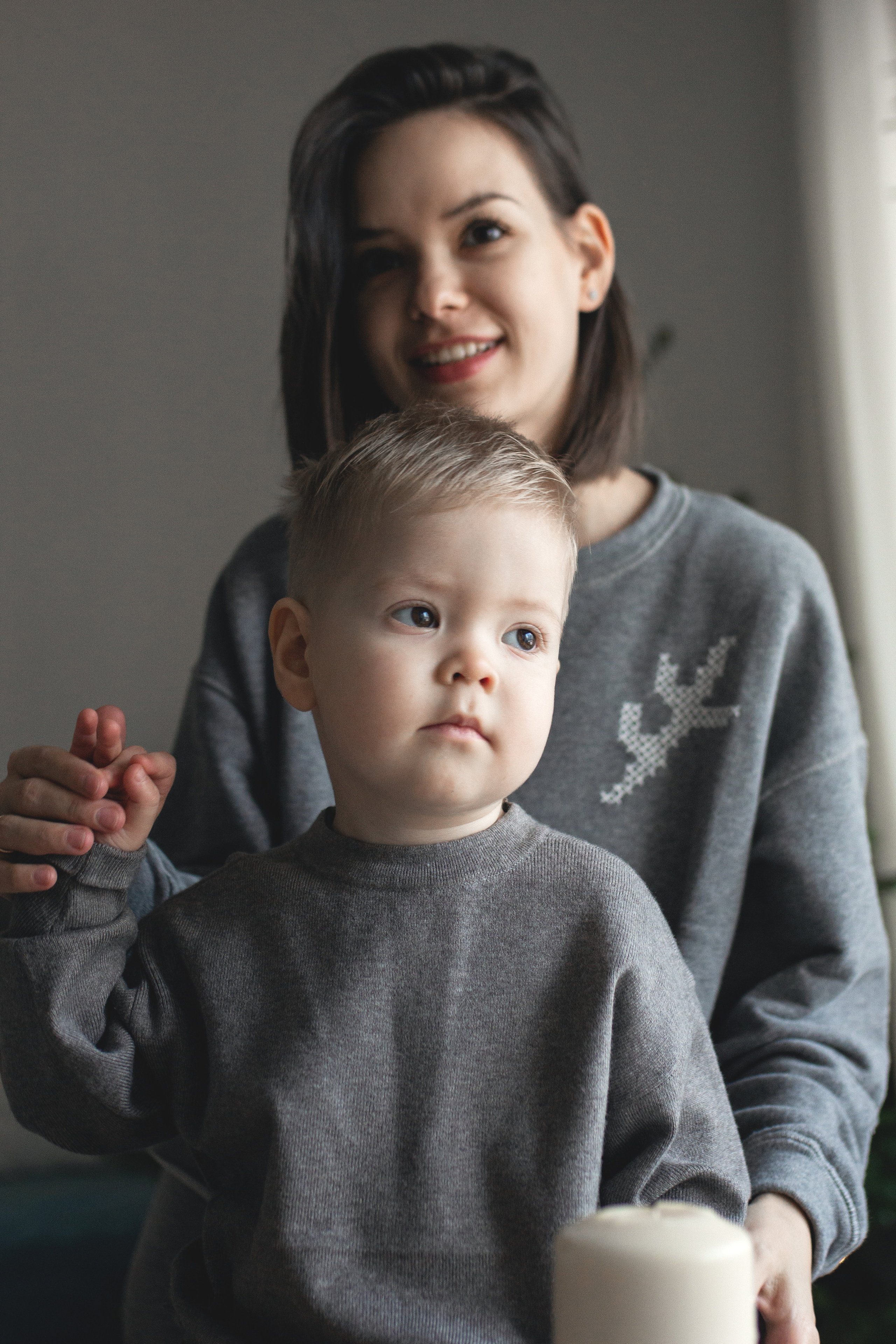 Семейная новогодняя фотосессия. Фотограф из Санкт-Петербурга Оксана Валковая. Женский портрет. Портрет