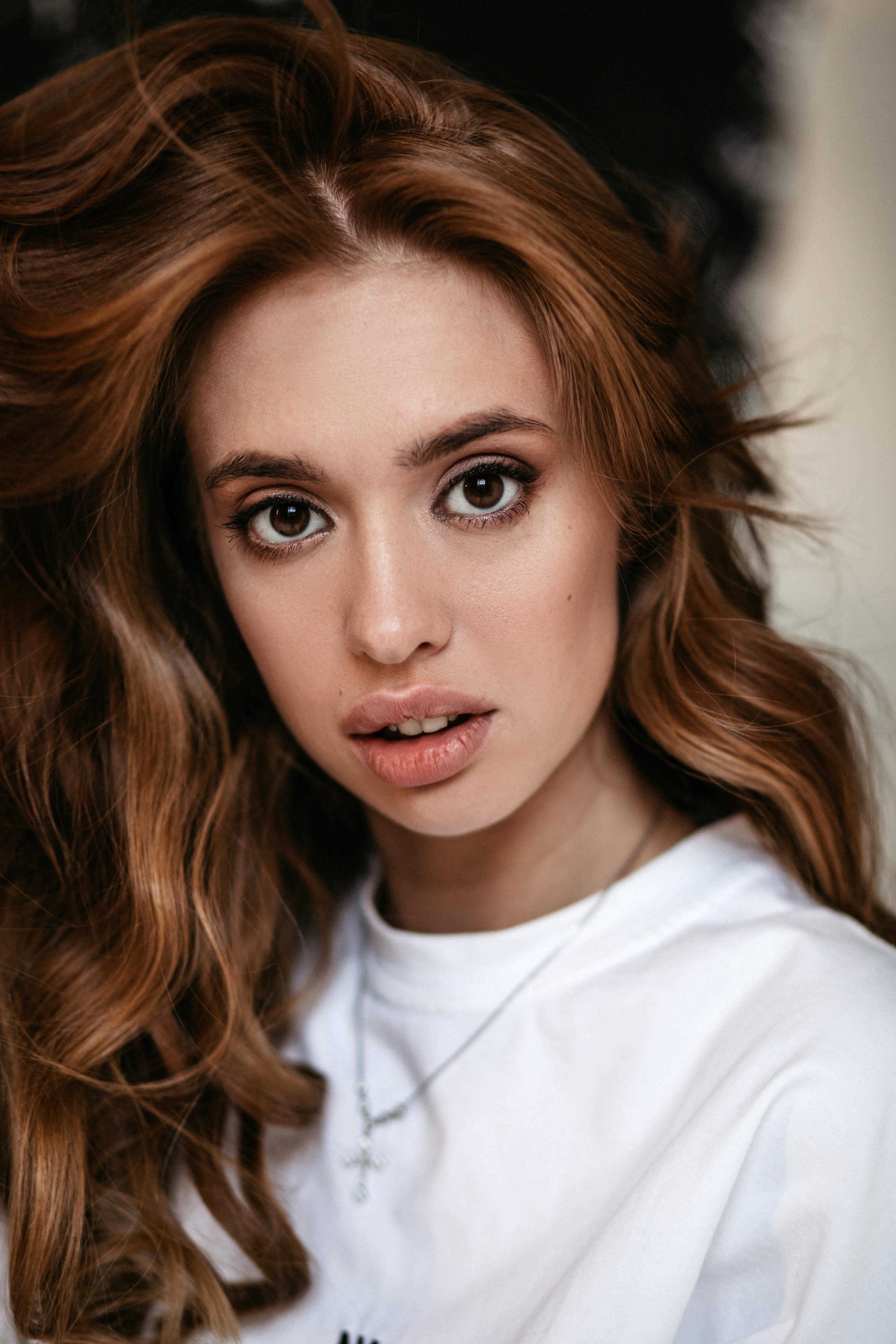 Фотосессия девушки в студии. Фотограф из Санкт-Петербурга Оксана Валковая. Женский портрет. Портрет