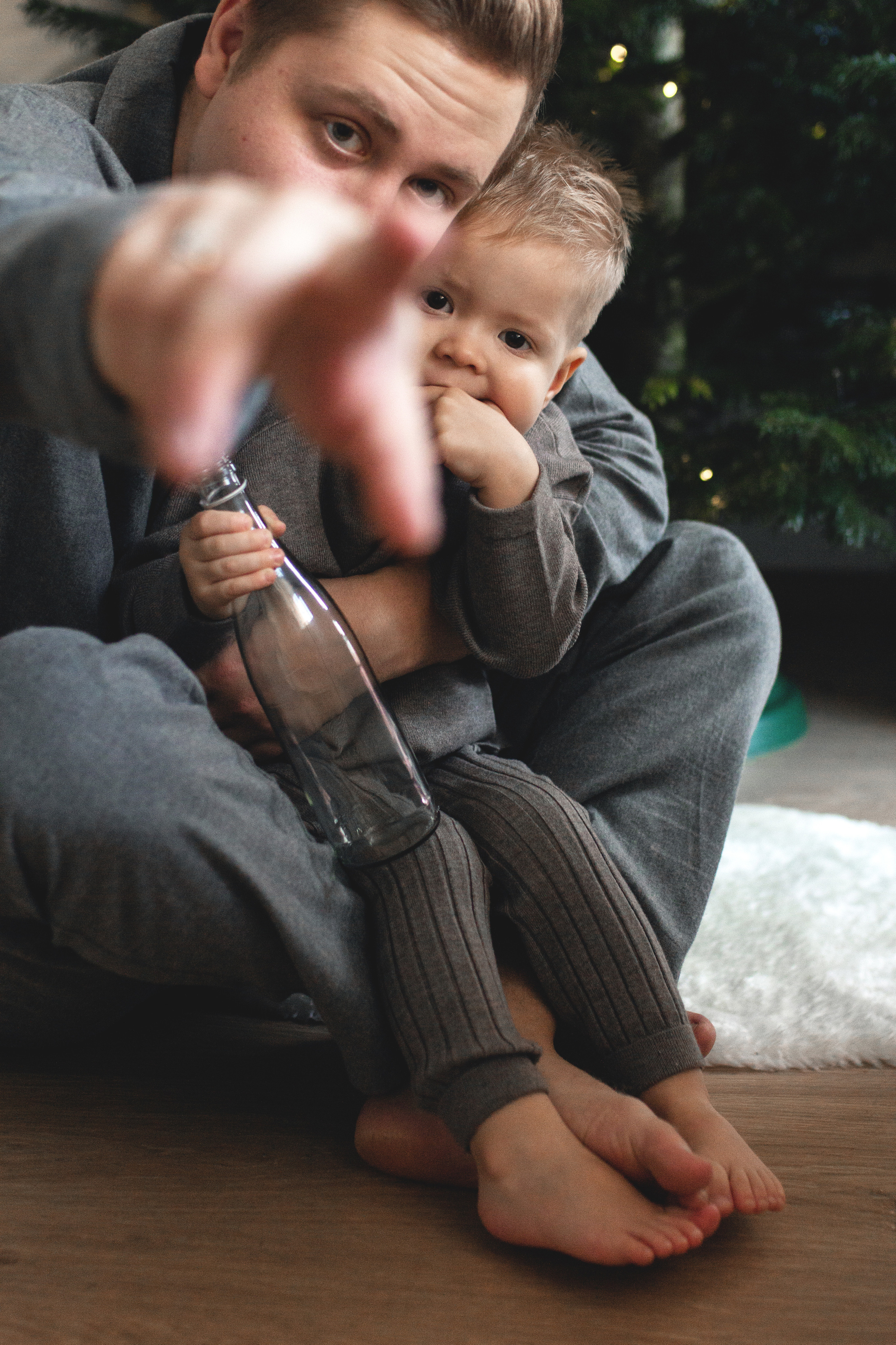Семейная новогодняя фотосессия. Фотограф из Санкт-Петербурга Оксана Валковая. Женский портрет. Портрет