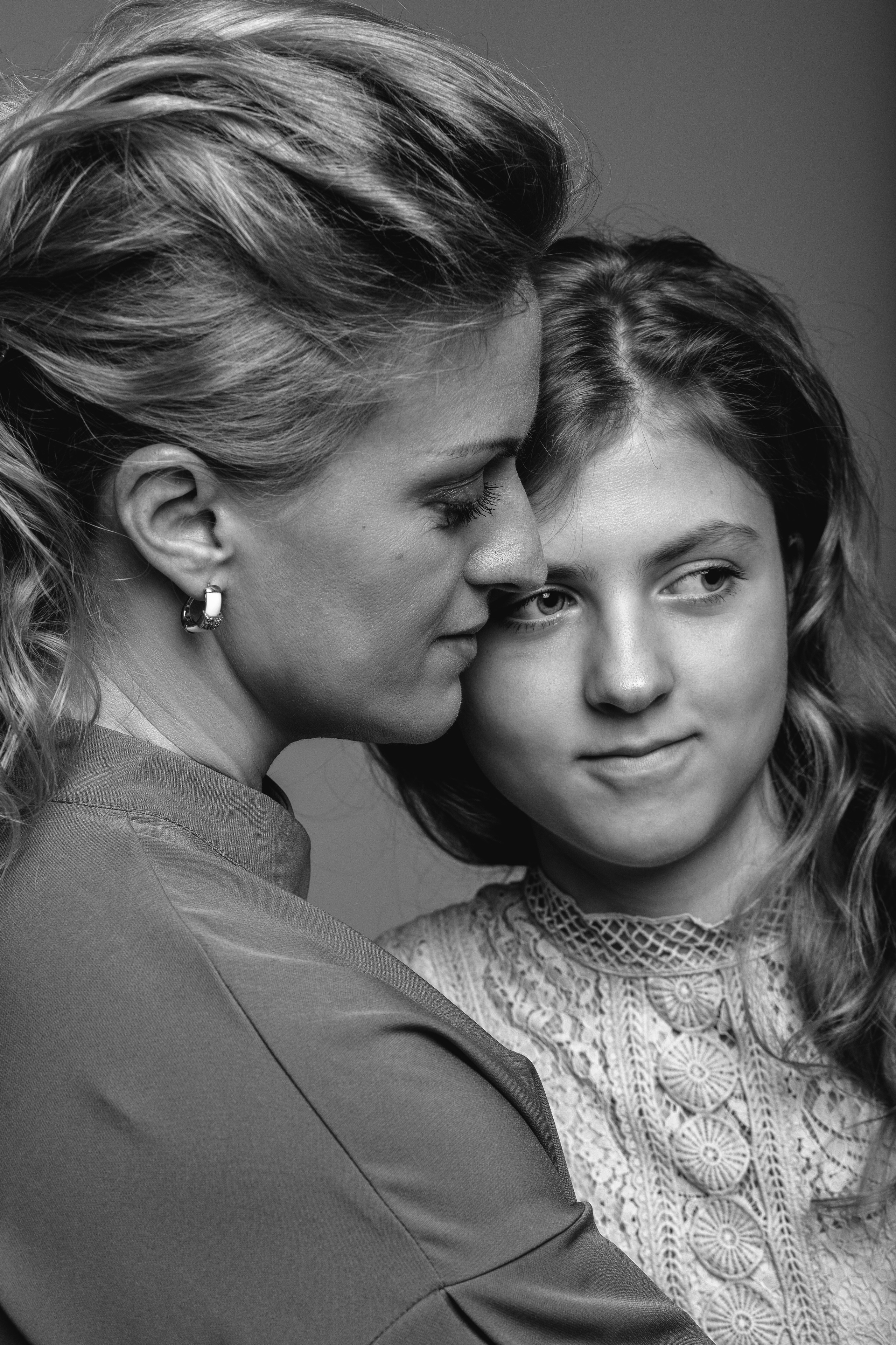 Фотосъемка мамы и дочки. Фотограф из Санкт-Петербурга Оксана Валковая. Женский портрет. Портрет