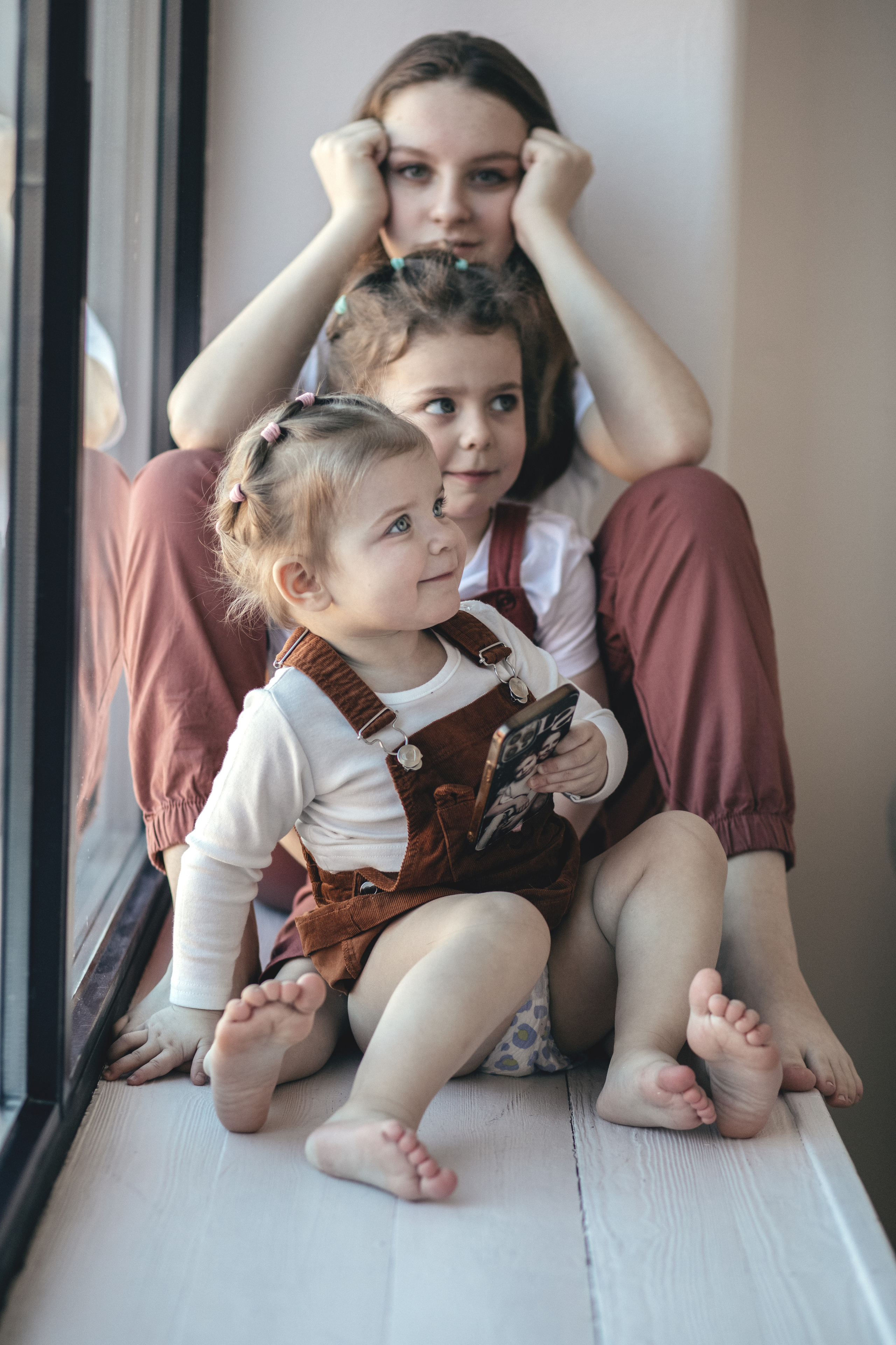 Папины дочки. Фотограф из Санкт-Петербурга Оксана Валковая. Женский портрет. Портрет