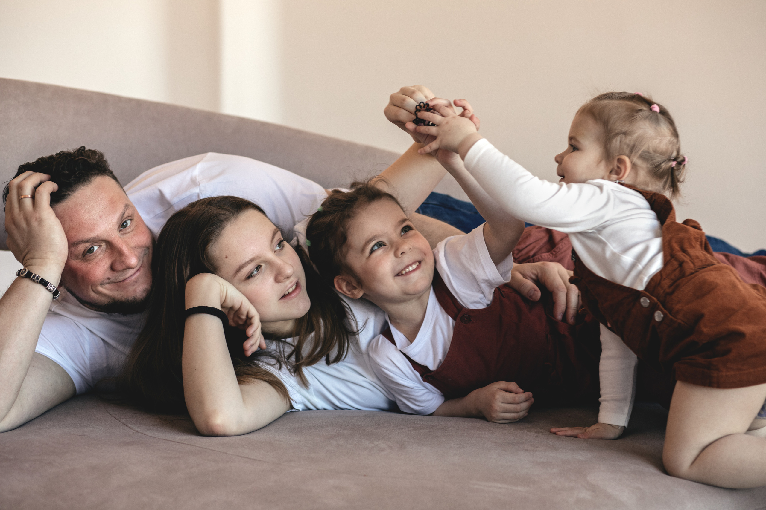 Папины дочки. Фотограф из Санкт-Петербурга Оксана Валковая. Женский портрет. Портрет