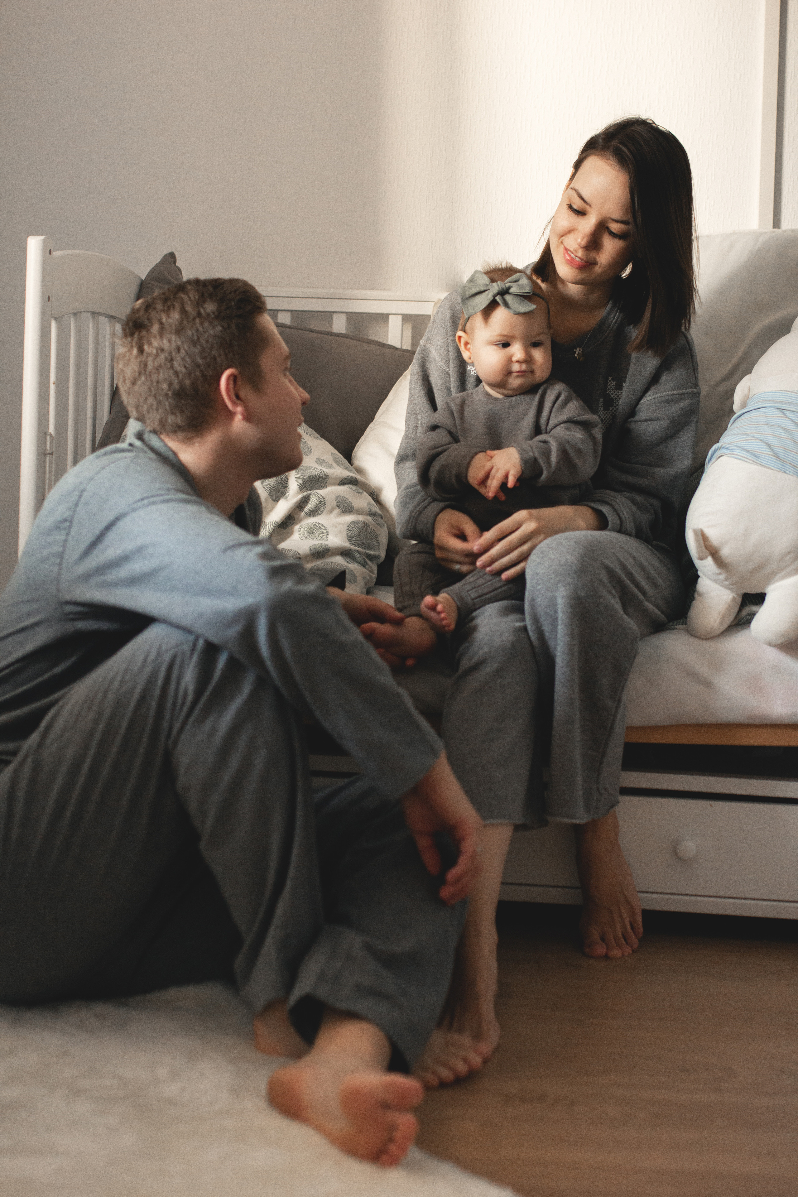 Семейная новогодняя фотосессия. Фотограф из Санкт-Петербурга Оксана Валковая. Женский портрет. Портрет