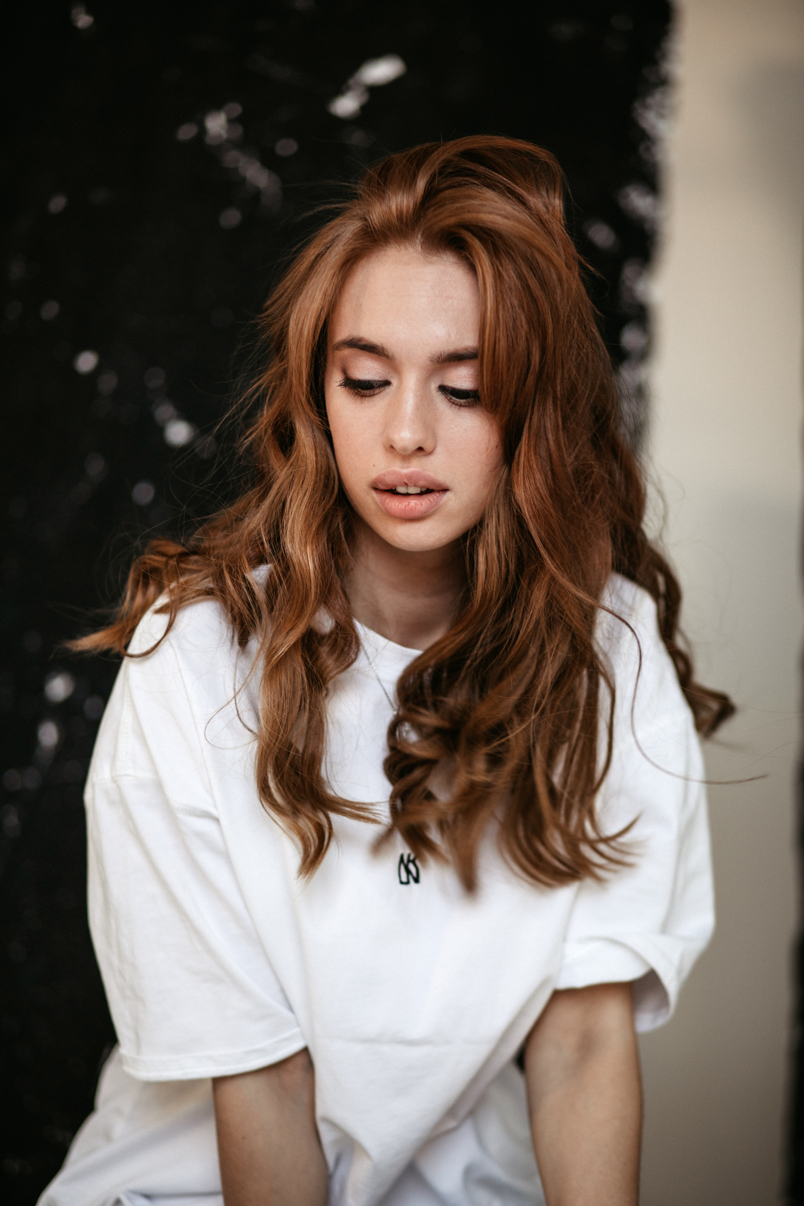 Фотосессия девушки в студии. Фотограф из Санкт-Петербурга Оксана Валковая. Женский портрет. Портрет