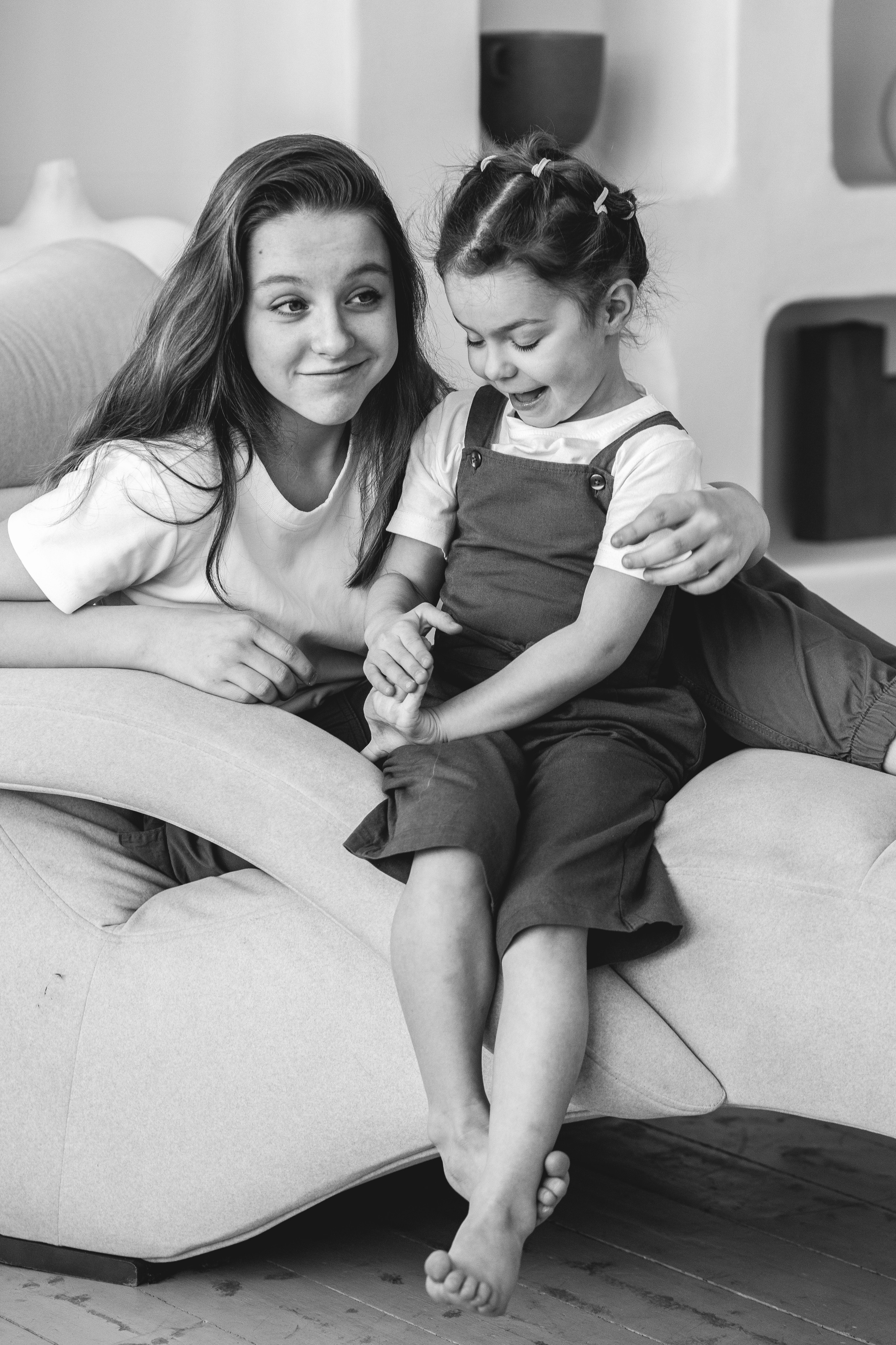 Папины дочки. Фотограф из Санкт-Петербурга Оксана Валковая. Женский портрет. Портрет