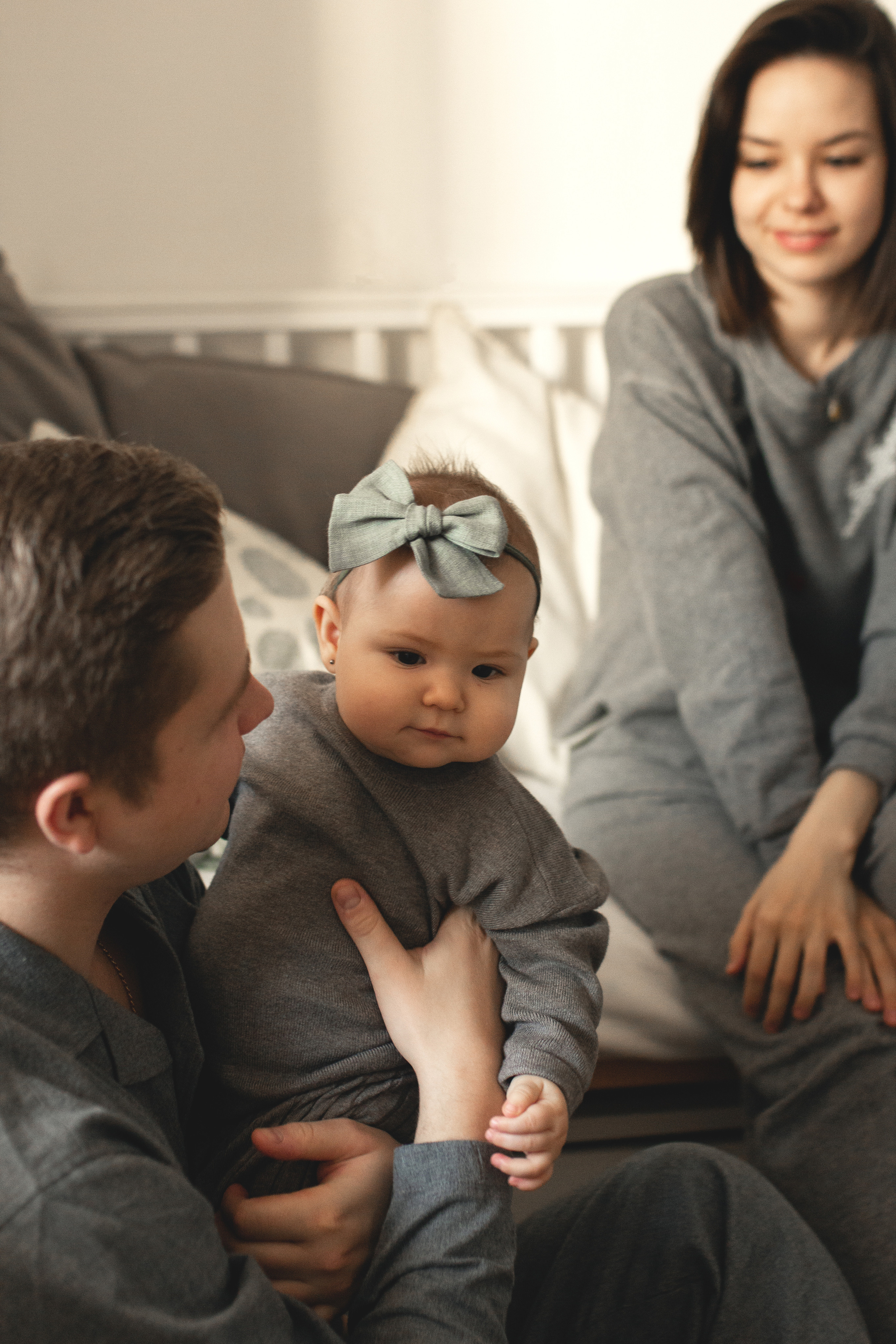 Семейная новогодняя фотосессия. Фотограф из Санкт-Петербурга Оксана Валковая. Женский портрет. Портрет