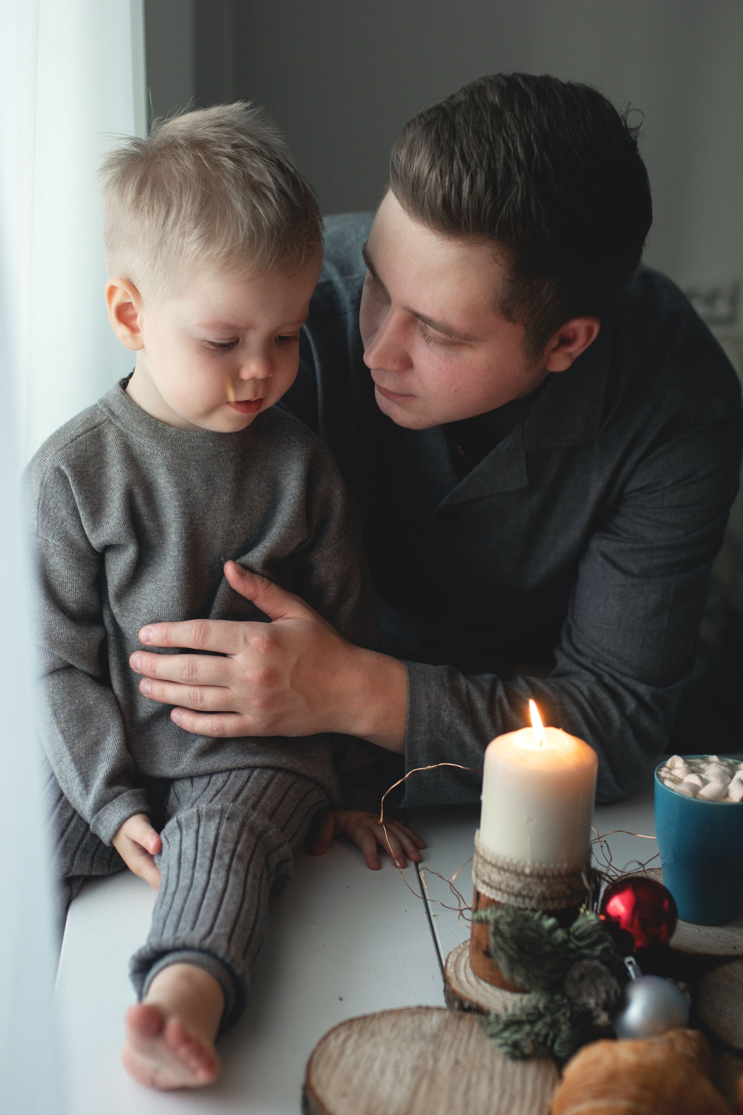 Семейная новогодняя фотосессия. Фотограф из Санкт-Петербурга Оксана Валковая. Женский портрет. Портрет