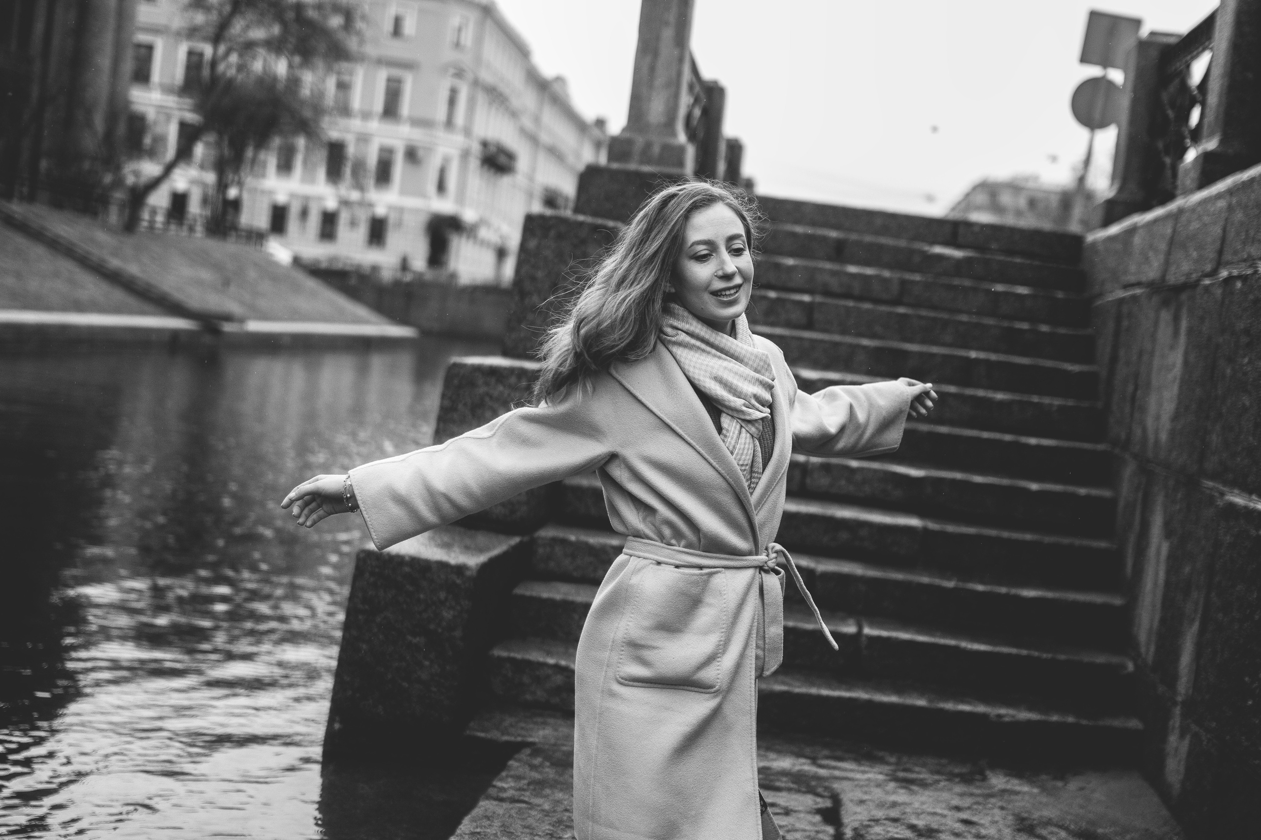 Фотопрогулка в СПб. Фотограф из Санкт-Петербурга Оксана Валковая. Женский портрет. Портрет