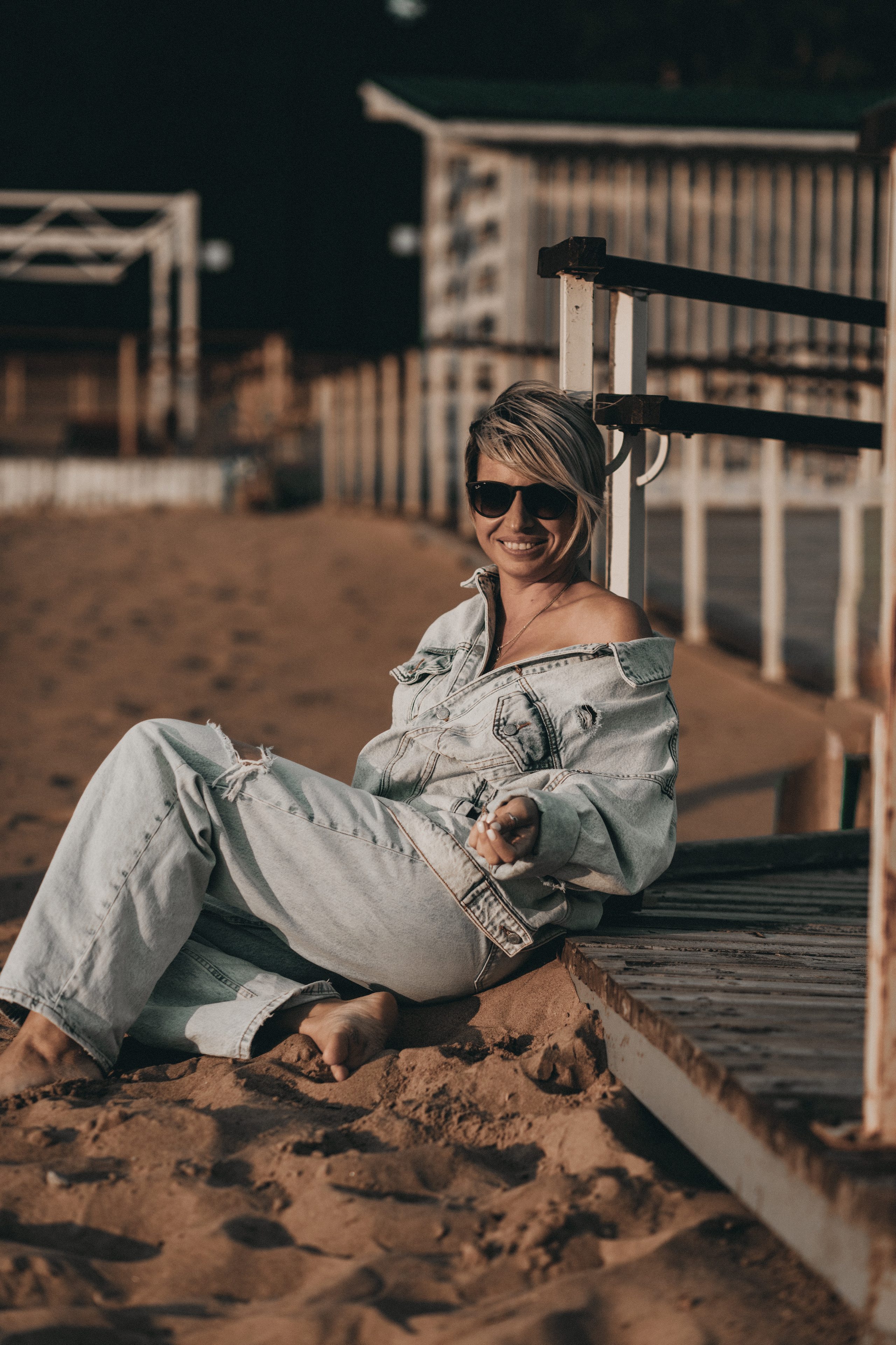 Фотосъемка на Финском заливе. Фотограф из Санкт-Петербурга Оксана Валковая. Женский портрет. Портрет