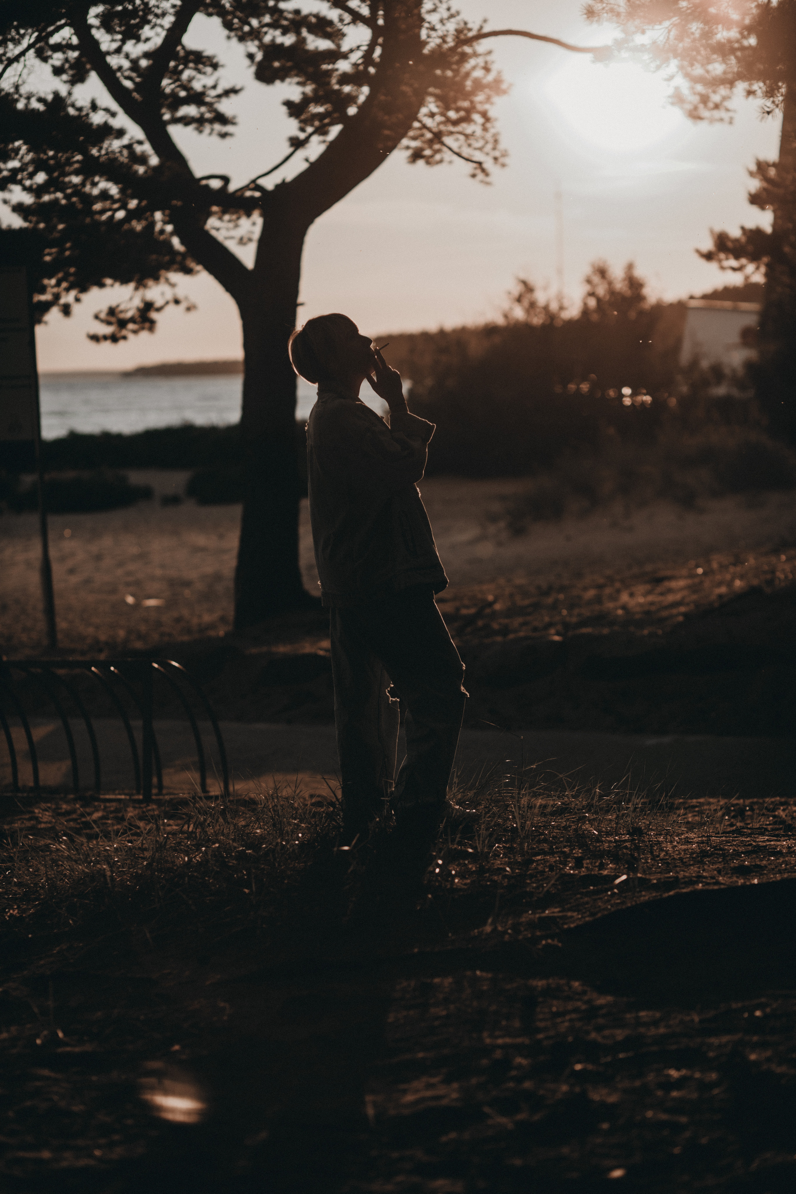 Фотосъемка на Финском заливе. Фотограф из Санкт-Петербурга Оксана Валковая. Женский портрет. Портрет