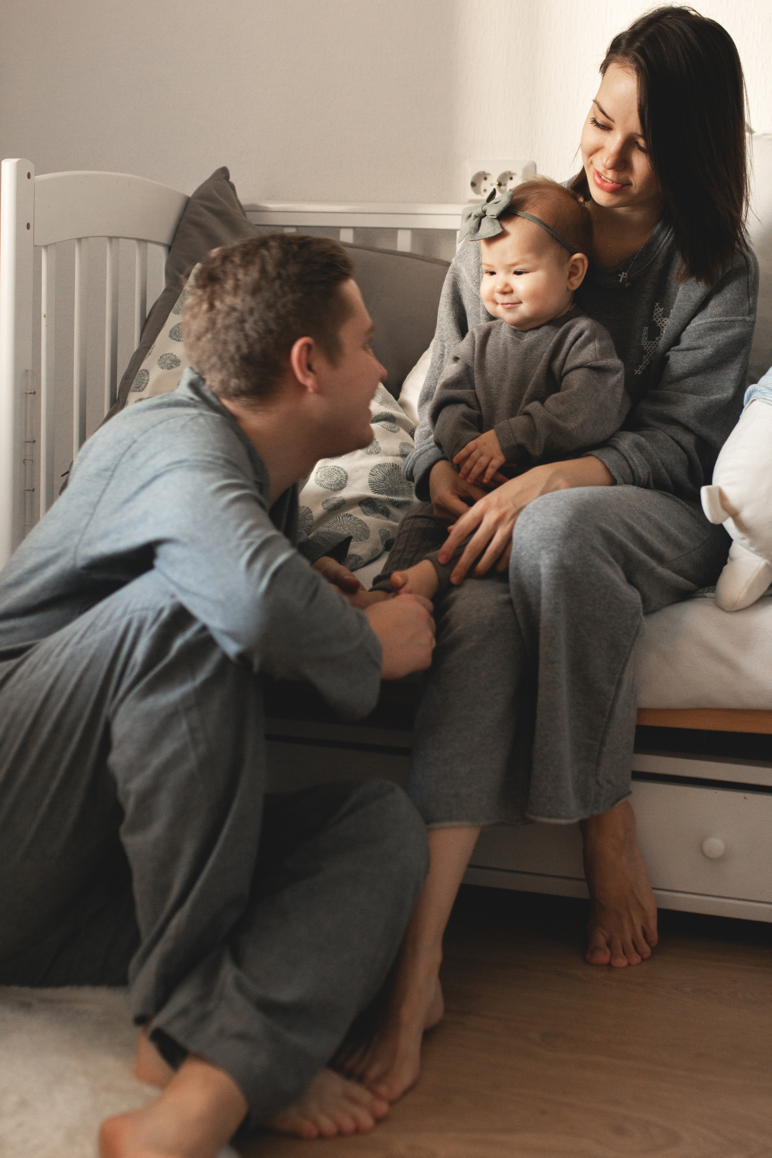 Семейная новогодняя фотосессия. Фотограф из Санкт-Петербурга Оксана Валковая. Женский портрет. Портрет