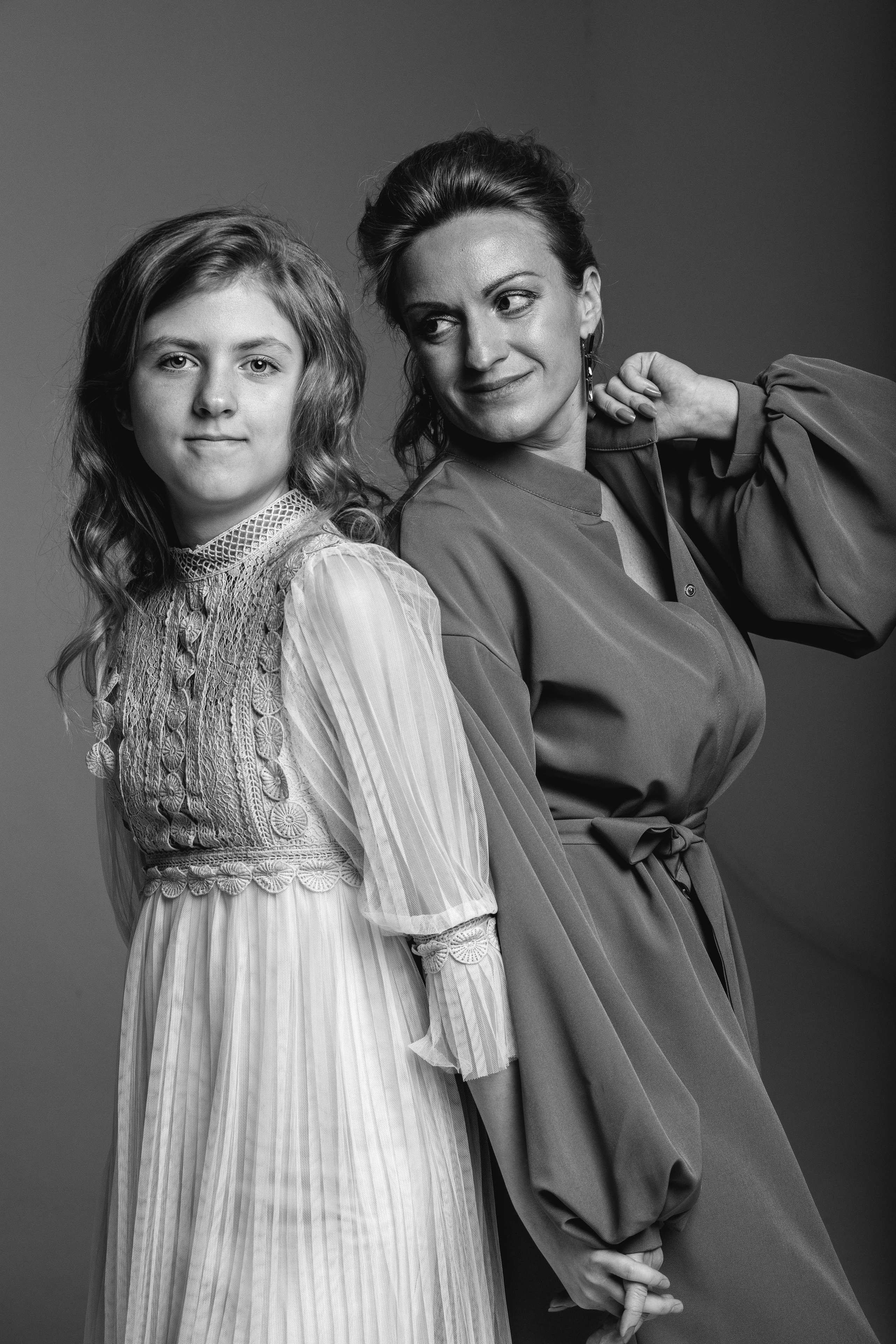 Фотосъемка мамы и дочки. Фотограф из Санкт-Петербурга Оксана Валковая. Женский портрет. Портрет