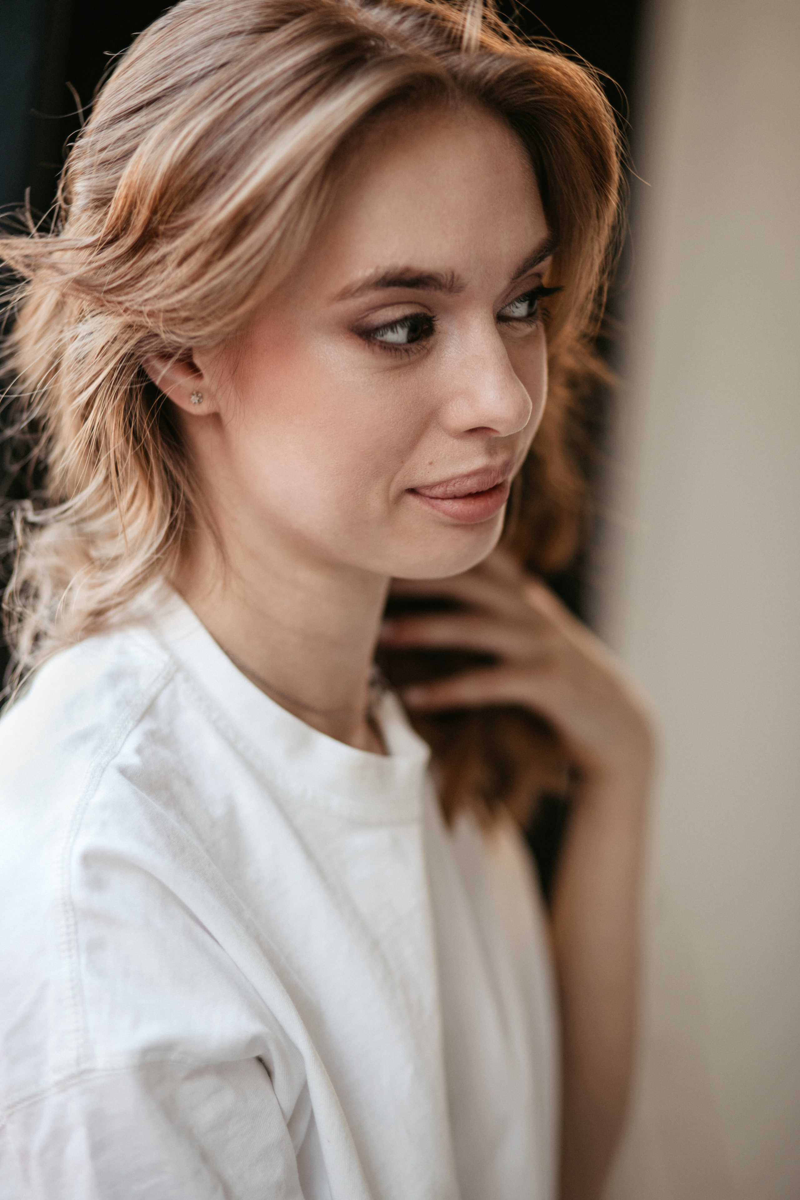 Фотосессия девушки в студии. Фотограф из Санкт-Петербурга Оксана Валковая. Женский портрет. Портрет