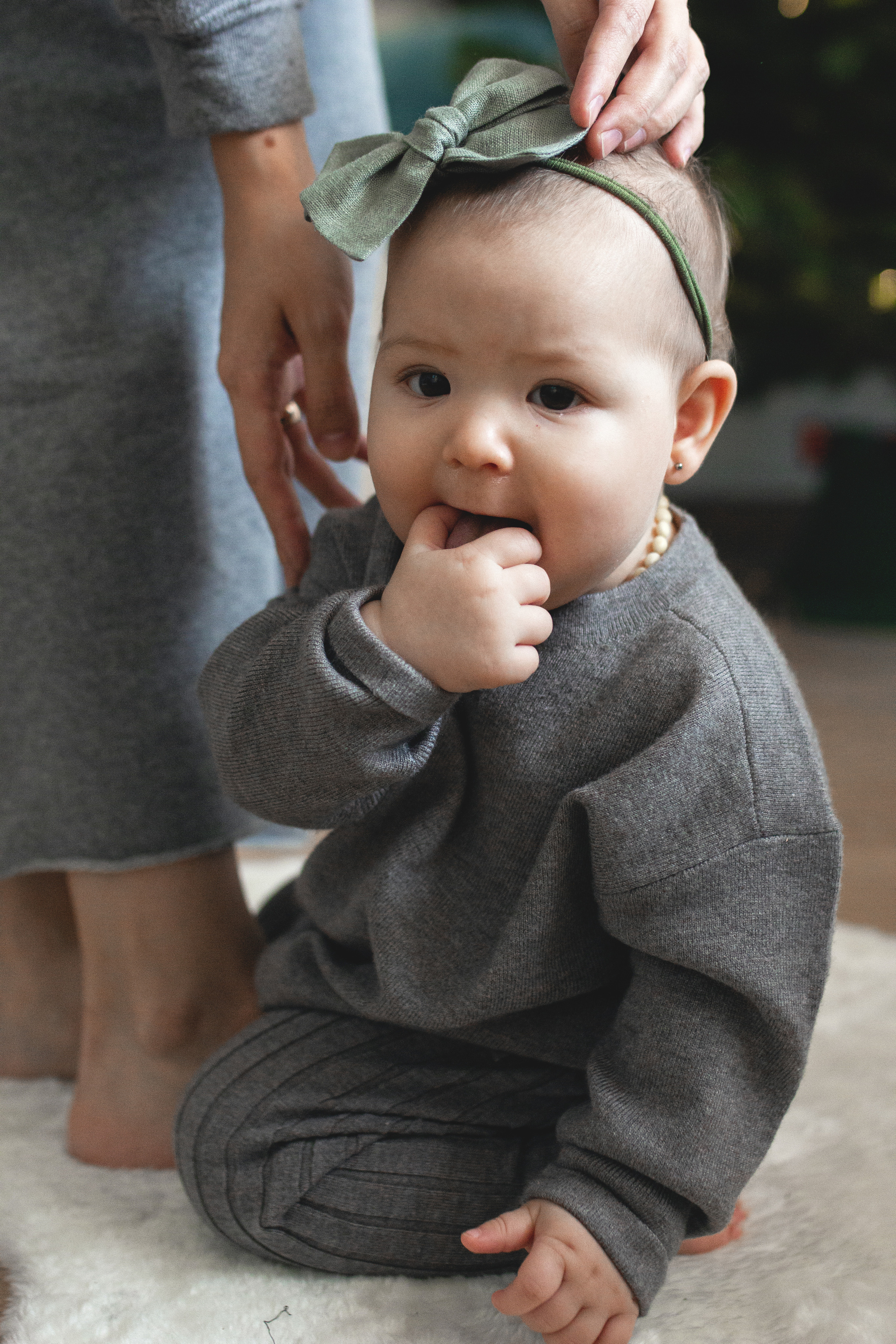 Семейная новогодняя фотосессия. Фотограф из Санкт-Петербурга Оксана Валковая. Женский портрет. Портрет