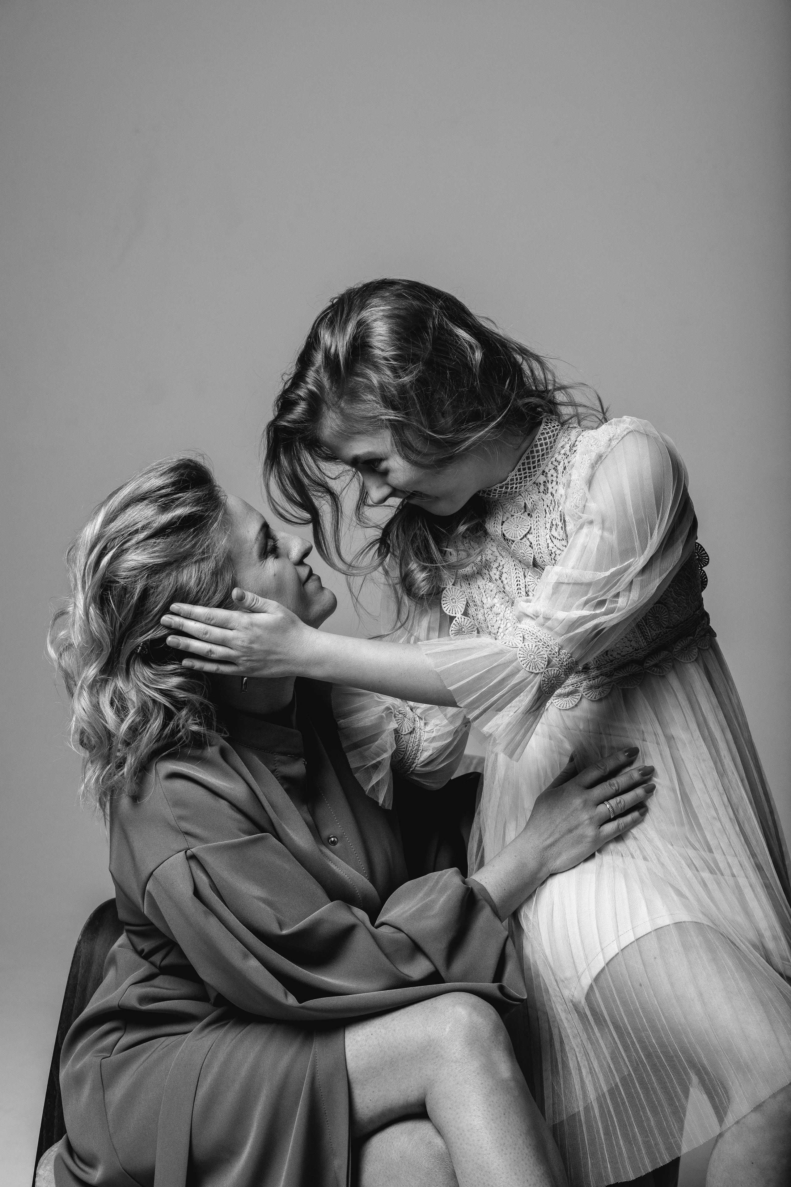 Фотосъемка мамы и дочки. Фотограф из Санкт-Петербурга Оксана Валковая. Женский портрет. Портрет