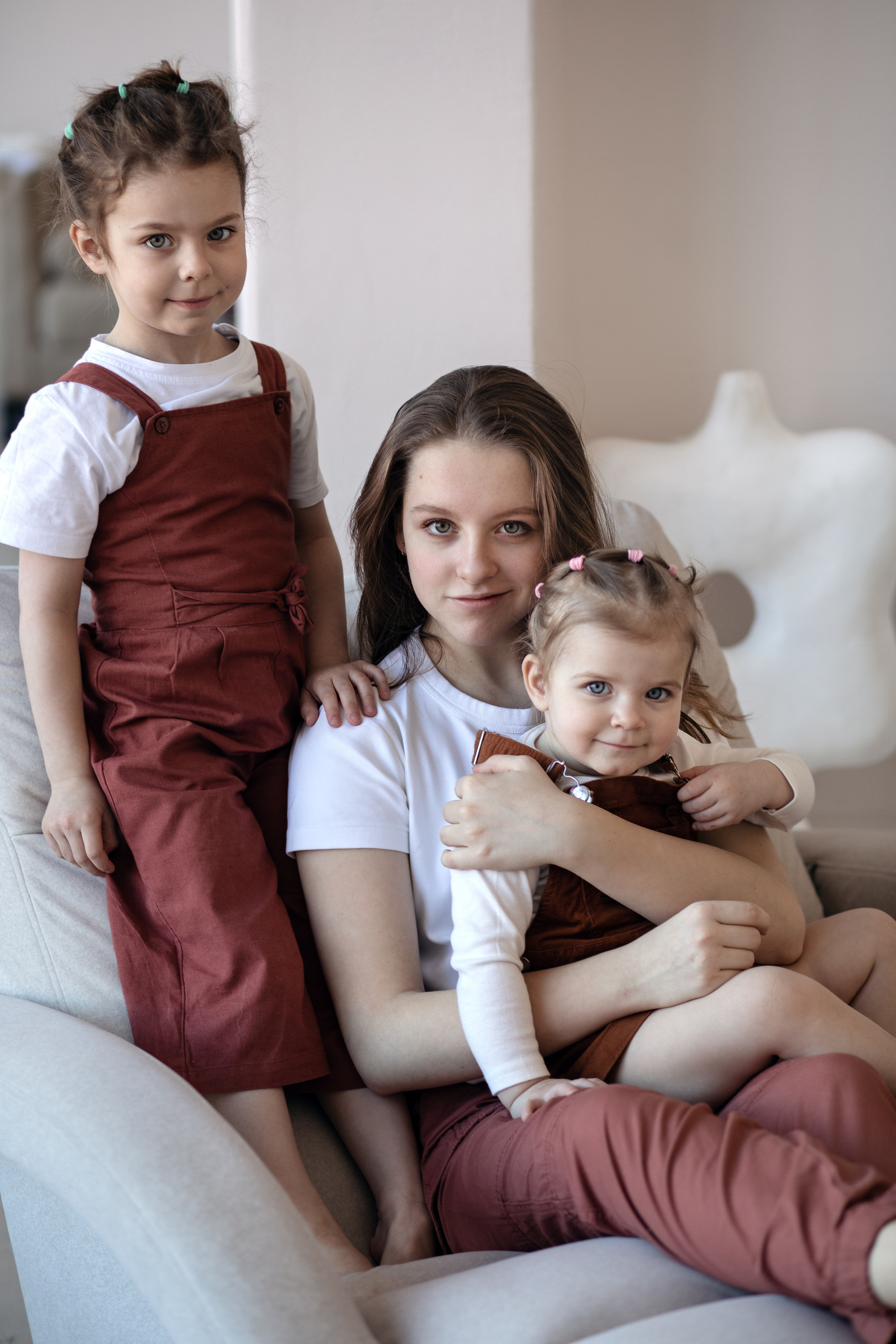 Папины дочки. Фотограф из Санкт-Петербурга Оксана Валковая. Женский портрет. Портрет