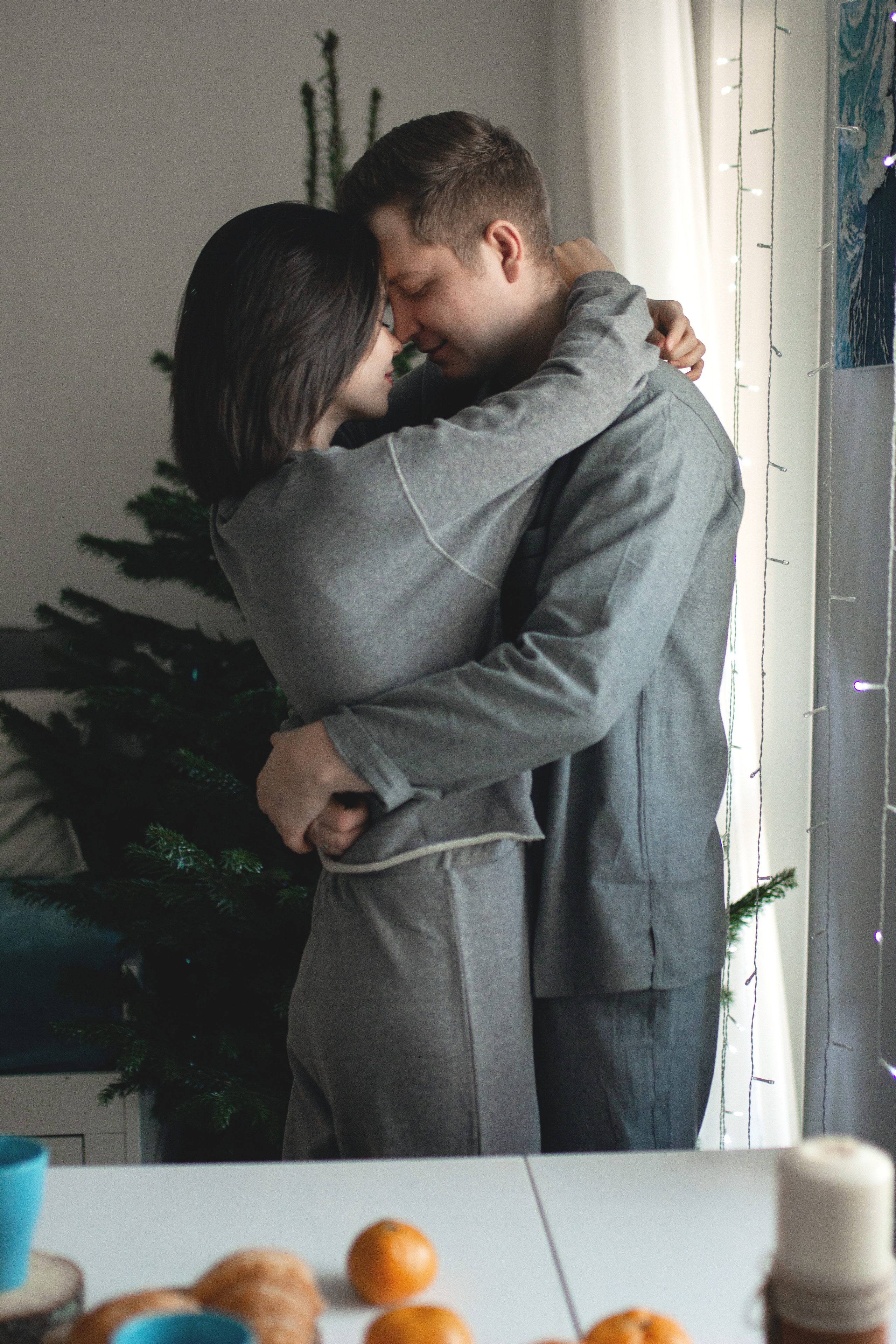 Семейная новогодняя фотосессия. Фотограф из Санкт-Петербурга Оксана Валковая. Женский портрет. Портрет