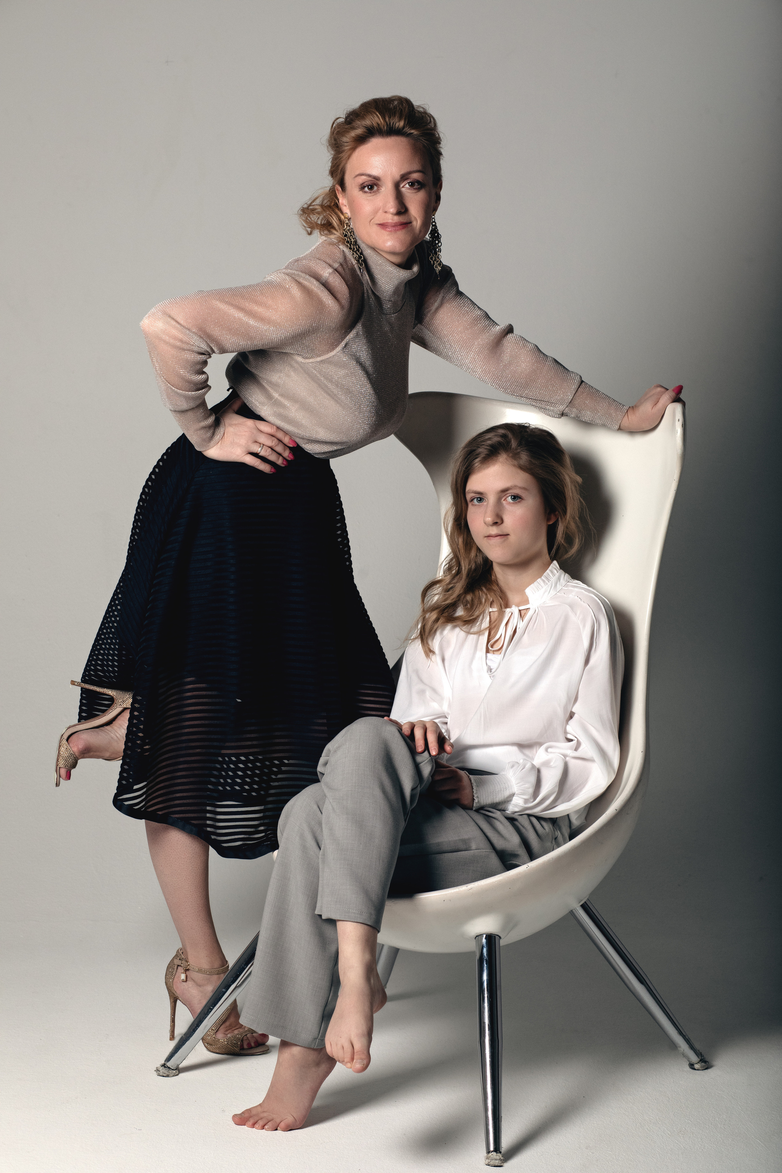 Фотосъемка мамы и дочки. Фотограф из Санкт-Петербурга Оксана Валковая. Женский портрет. Портрет