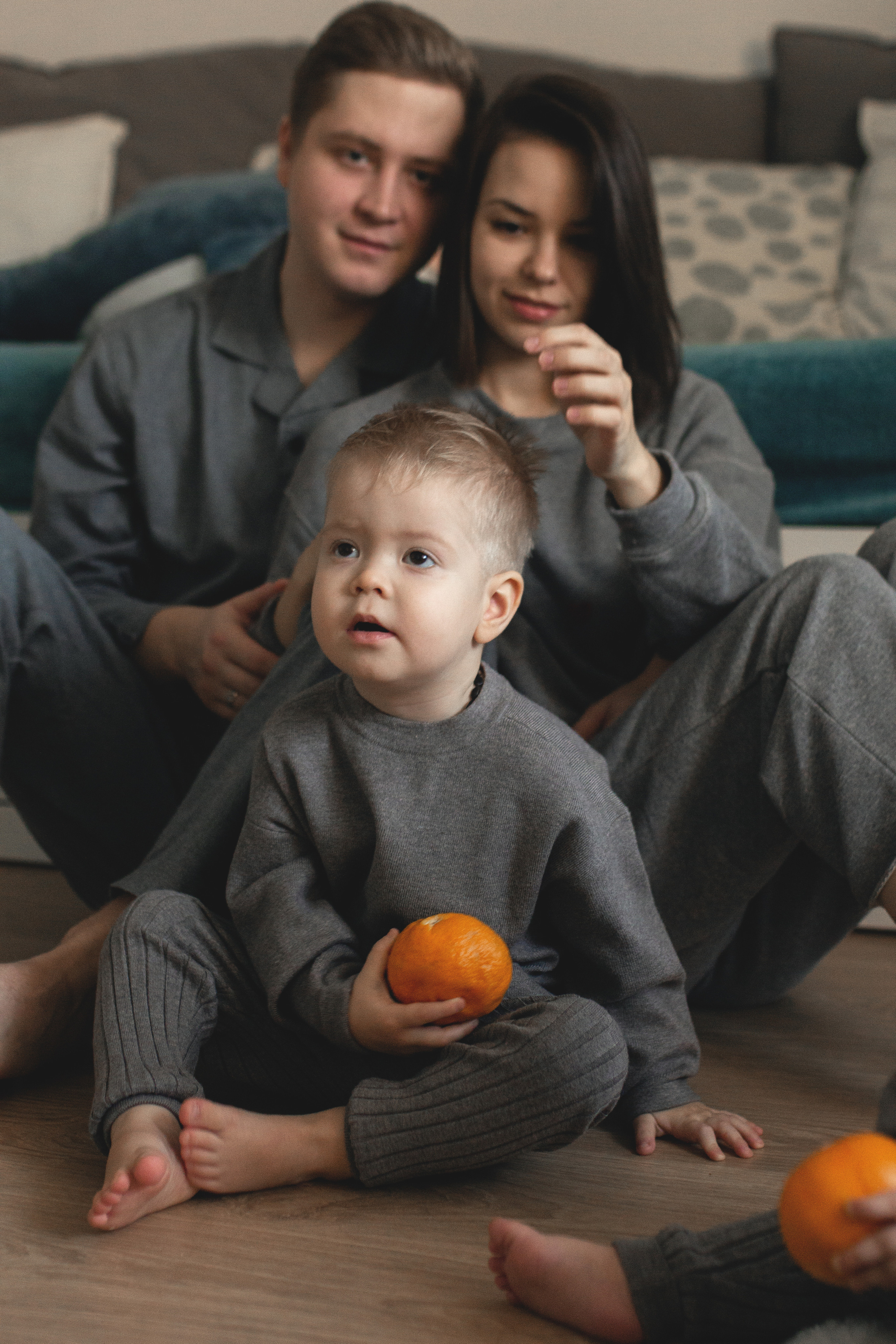 Семейная новогодняя фотосессия. Фотограф из Санкт-Петербурга Оксана Валковая. Женский портрет. Портрет