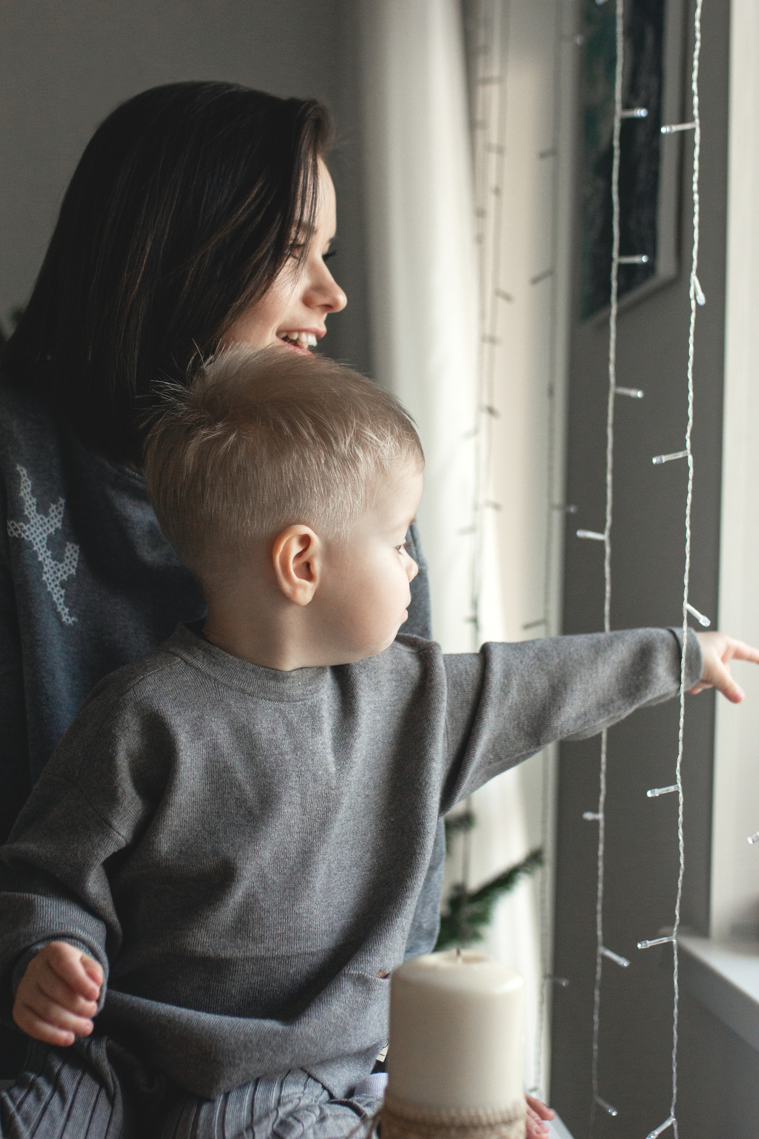Семейная новогодняя фотосессия. Фотограф из Санкт-Петербурга Оксана Валковая. Женский портрет. Портрет