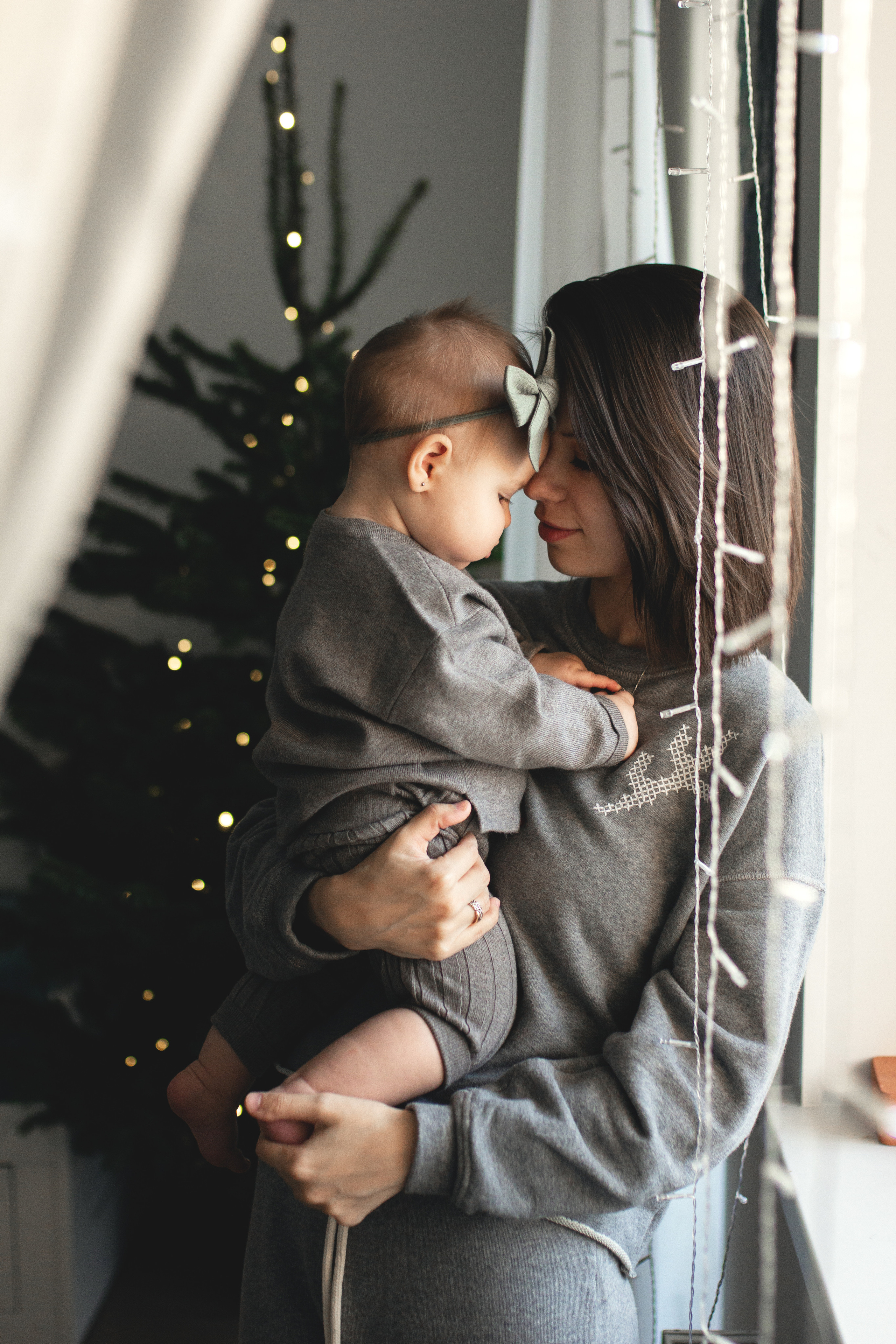 Семейная новогодняя фотосессия. Фотограф из Санкт-Петербурга Оксана Валковая. Женский портрет. Портрет