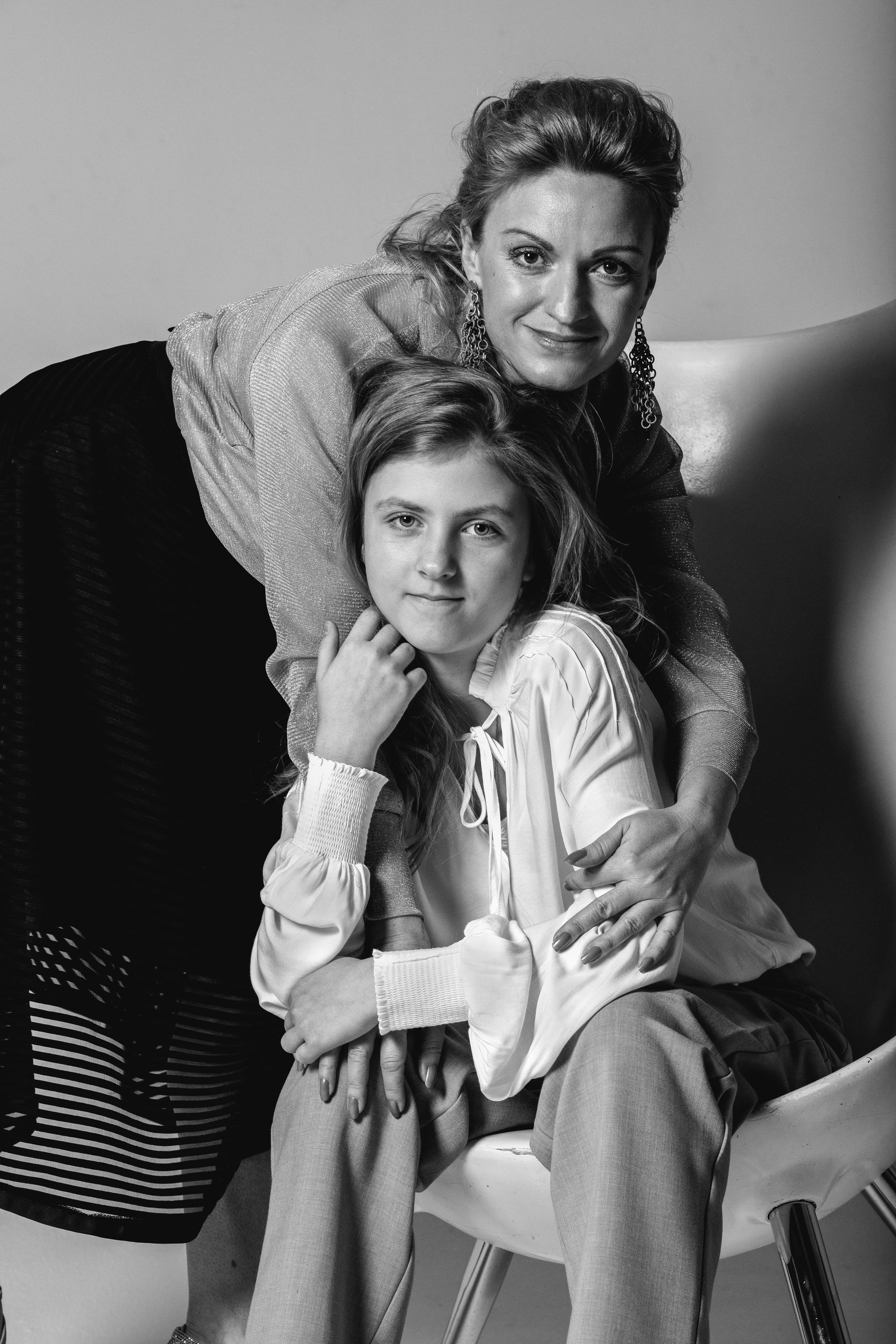 Фотосъемка мамы и дочки. Фотограф из Санкт-Петербурга Оксана Валковая. Женский портрет. Портрет