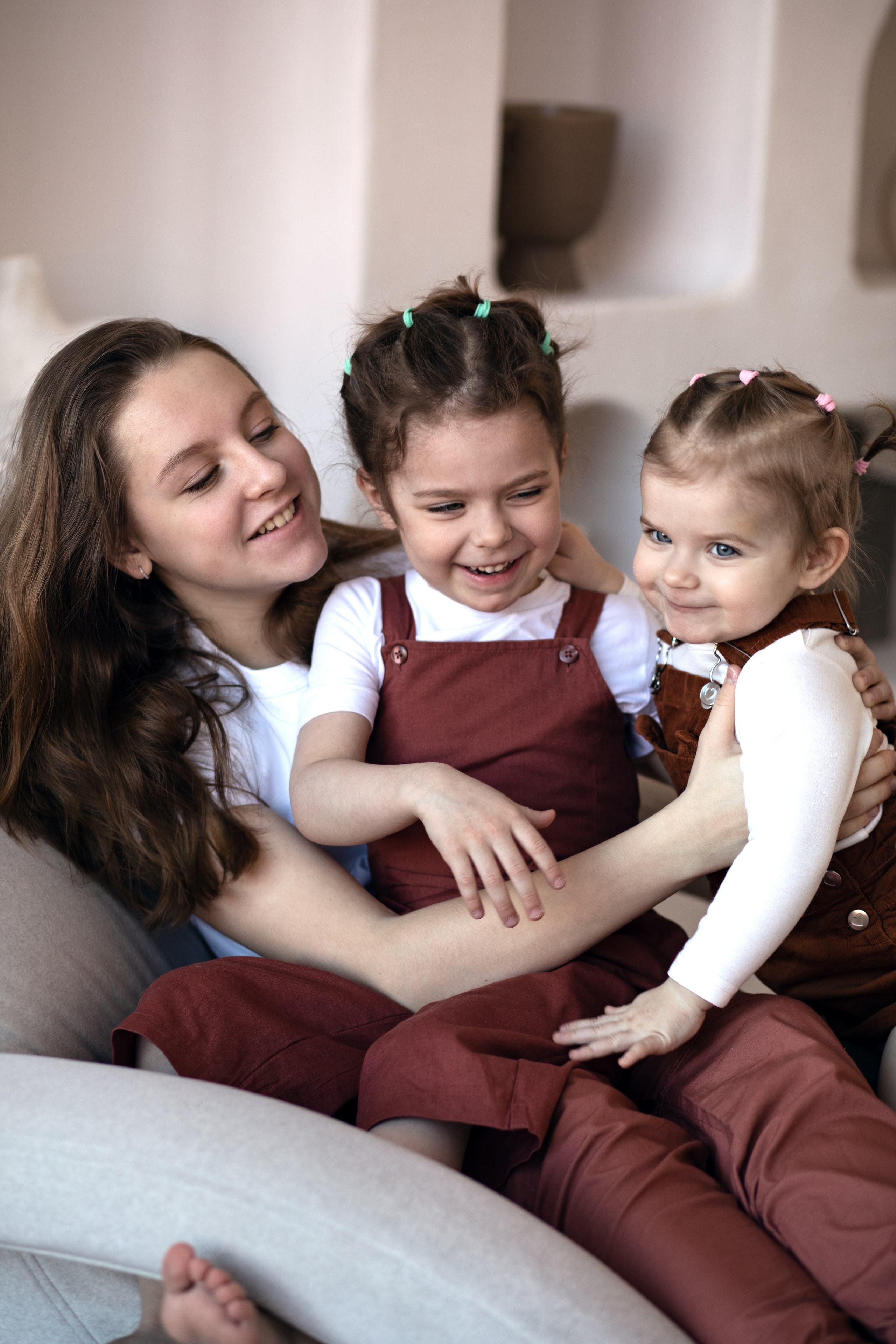 Папины дочки. Фотограф из Санкт-Петербурга Оксана Валковая. Женский портрет. Портрет