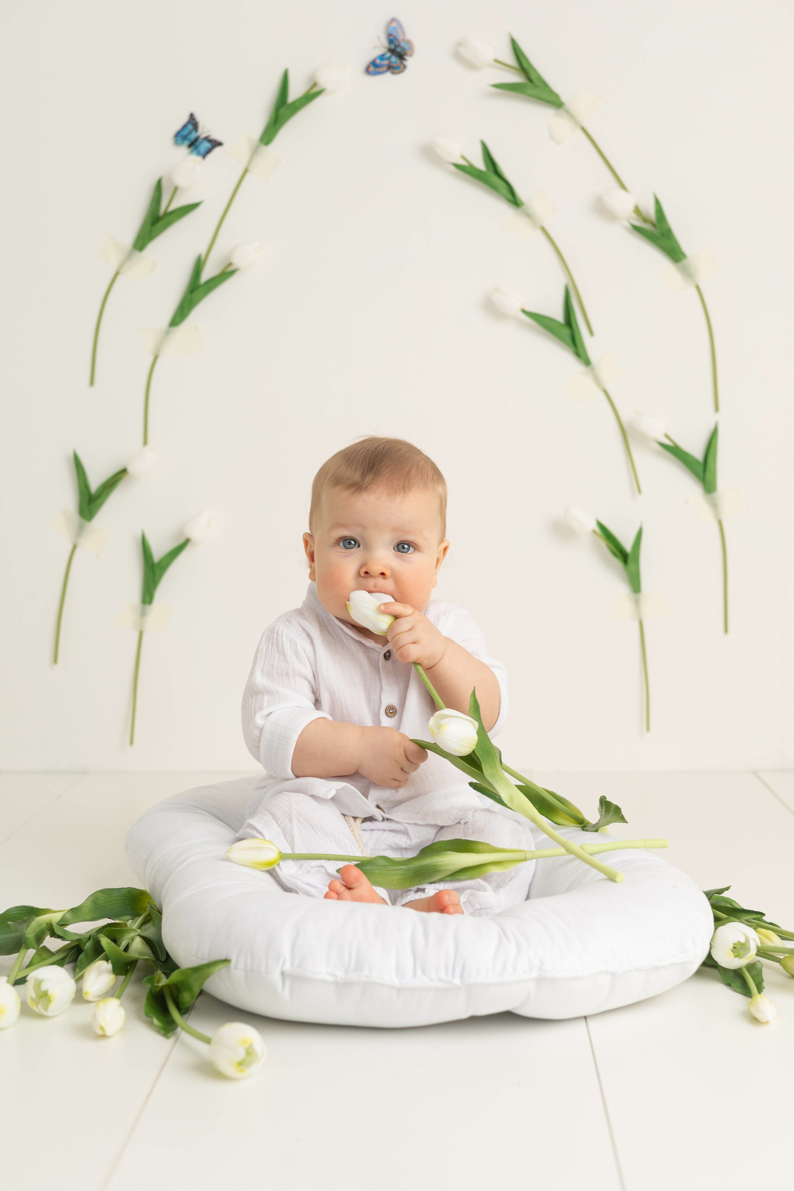 «Весна». «Вкадре» — фотосессия новорожденных Тула | детский фотограф в Туле