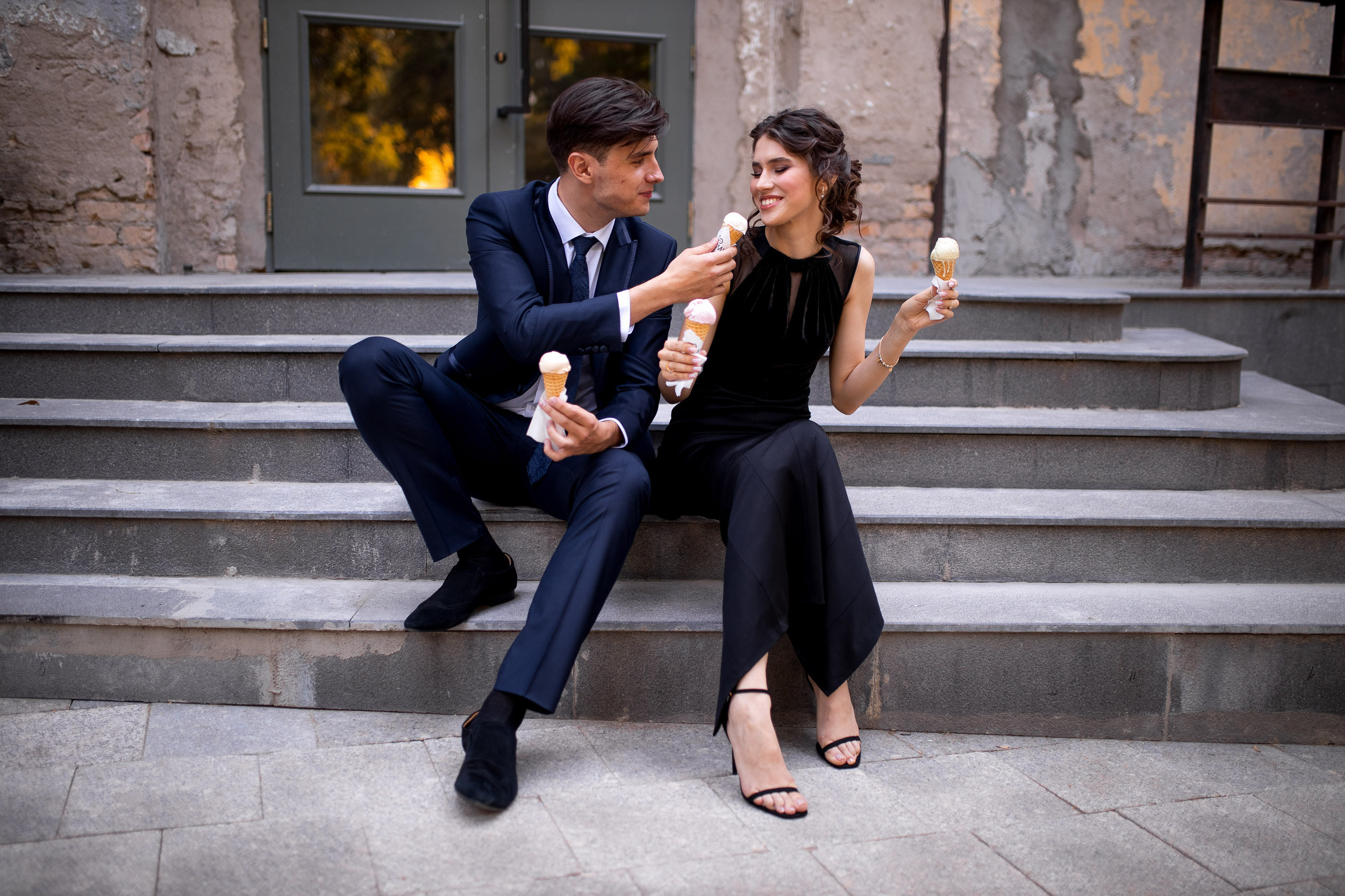 LoveStory с мороженным. Свадебный и семейный фотограф в Алматы Алексей Балышев