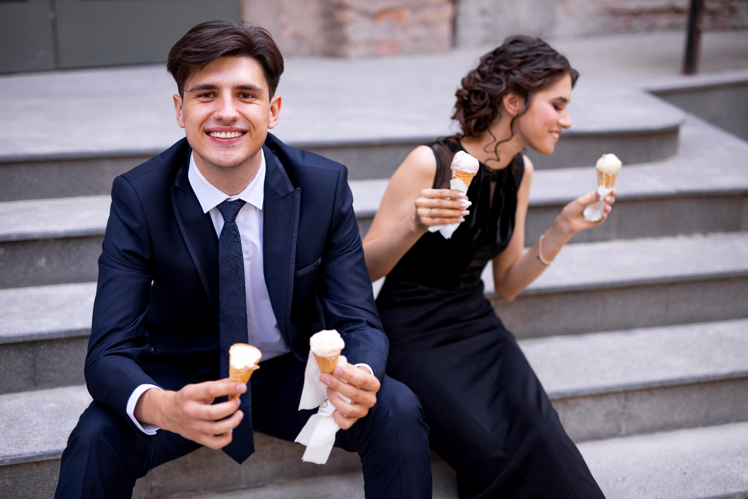 LoveStory с мороженным. Свадебный и семейный фотограф в Алматы Алексей Балышев