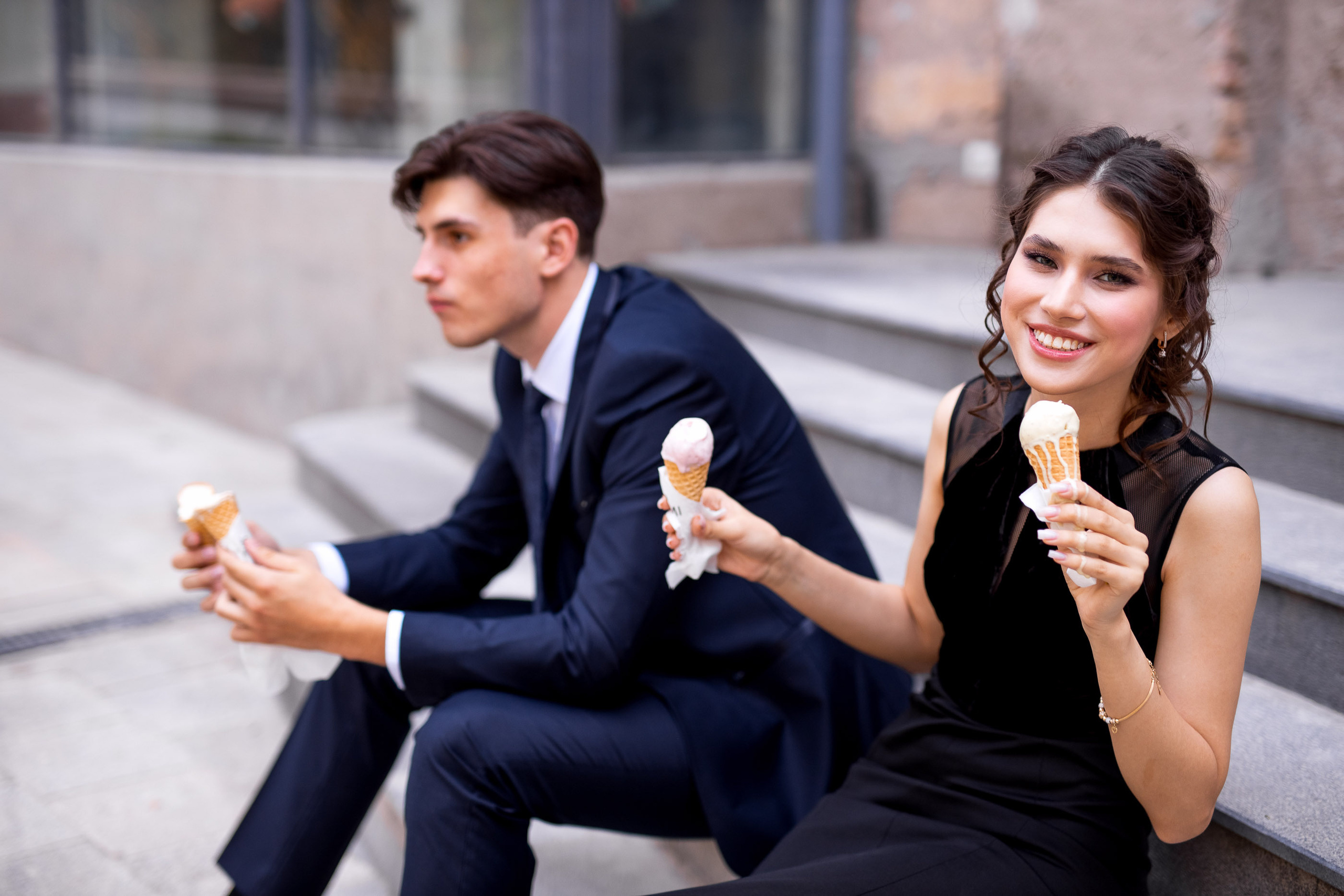 LoveStory с мороженным. Свадебный и семейный фотограф в Алматы Алексей Балышев