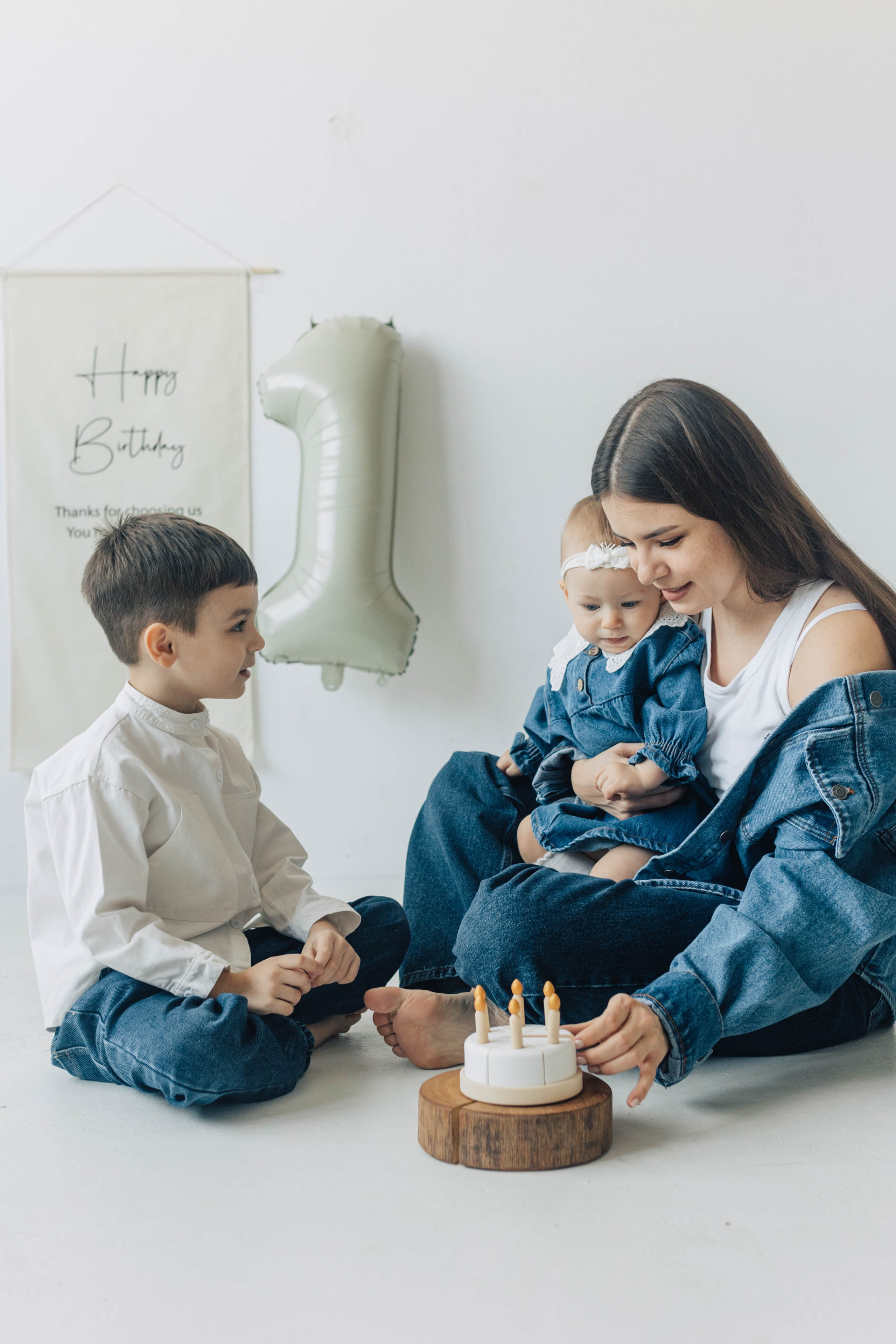 Семейные фото на годиках. Фотограф новорожденных Серпухов, Протвино, Москва I Марина Бурмистрова