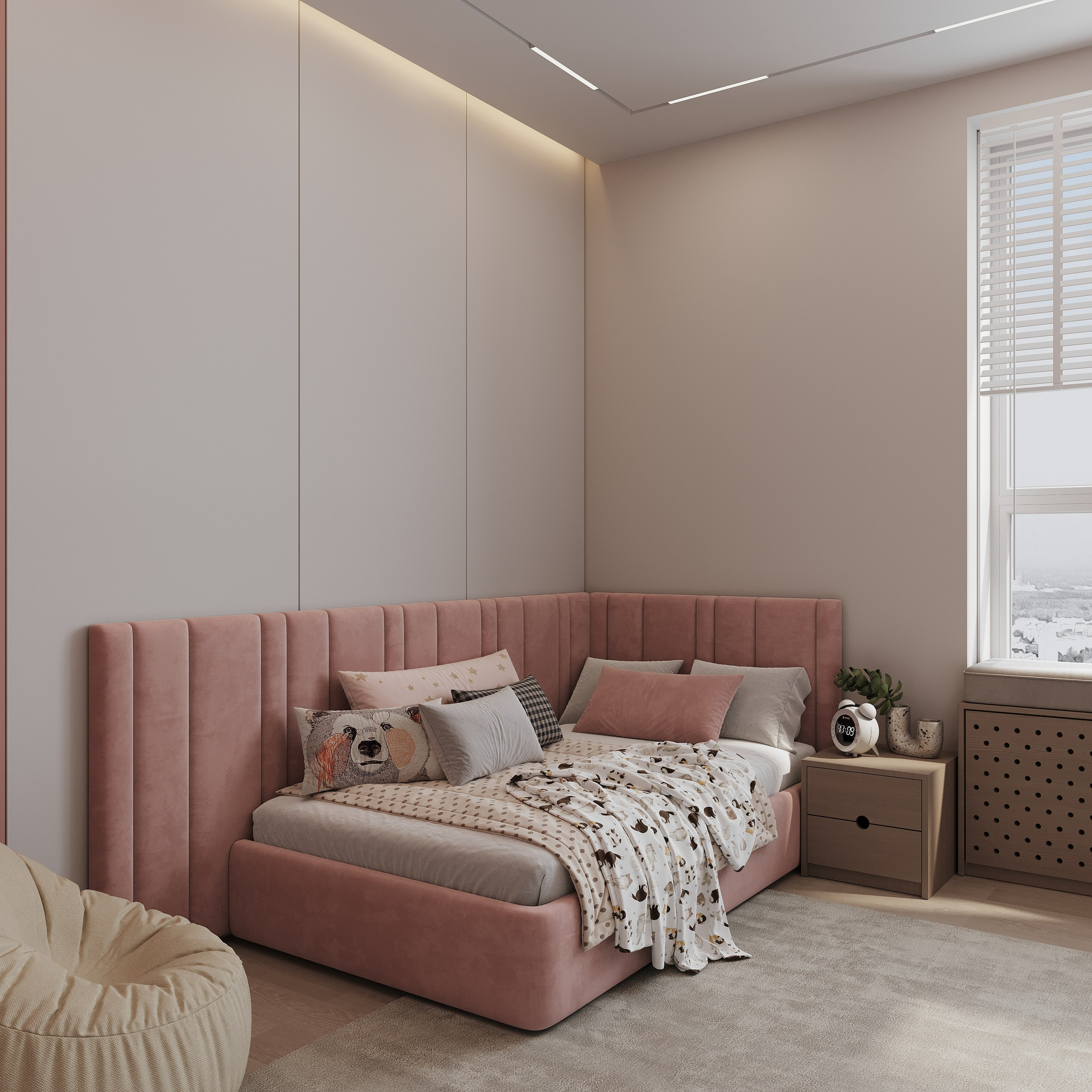 ЖК «Аль-Фараби 27», 73 м². Room Design Studio