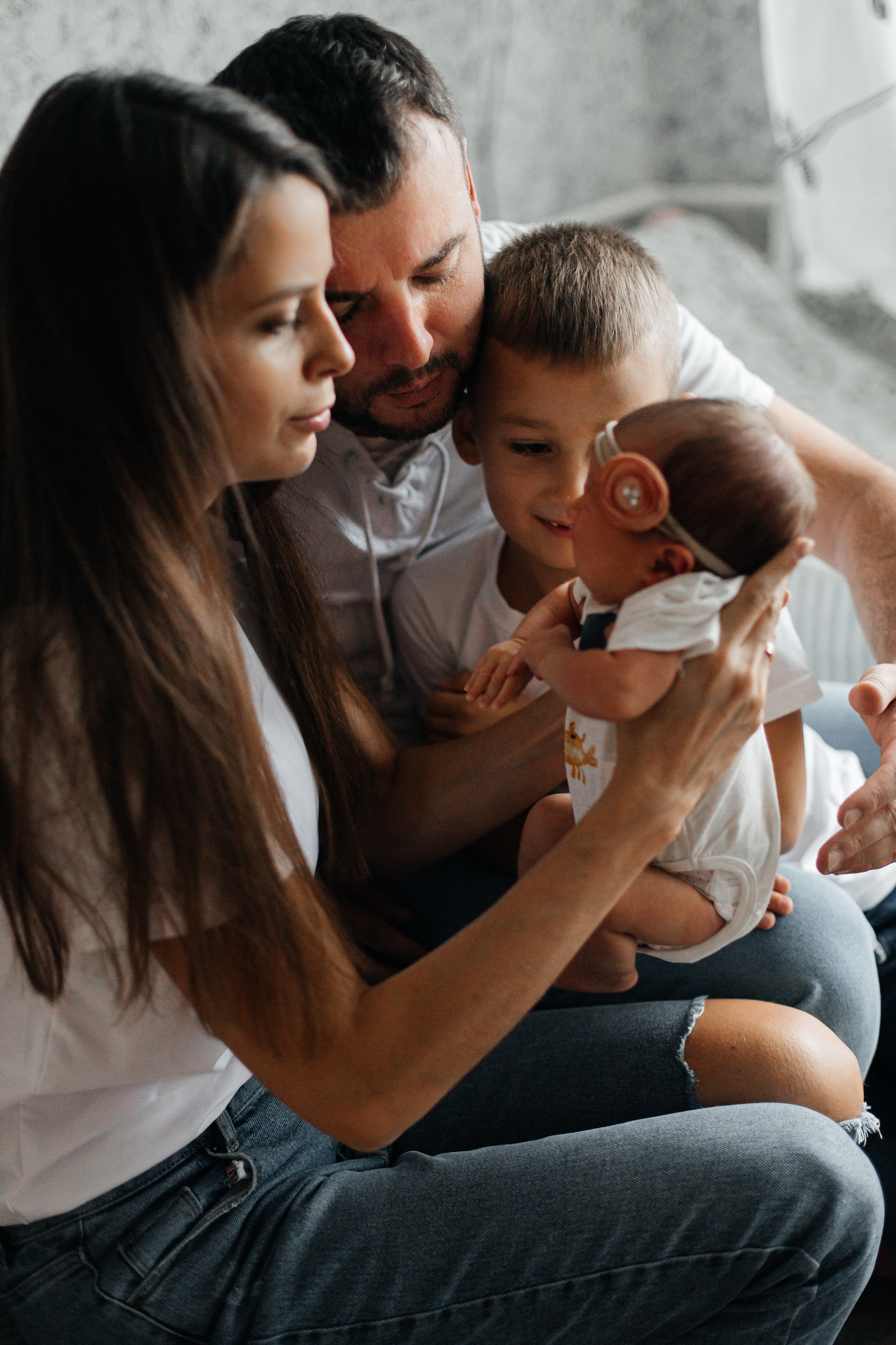 Ира, Леша, Максим и Майя. Фотограф Таганрог Любимая Надя