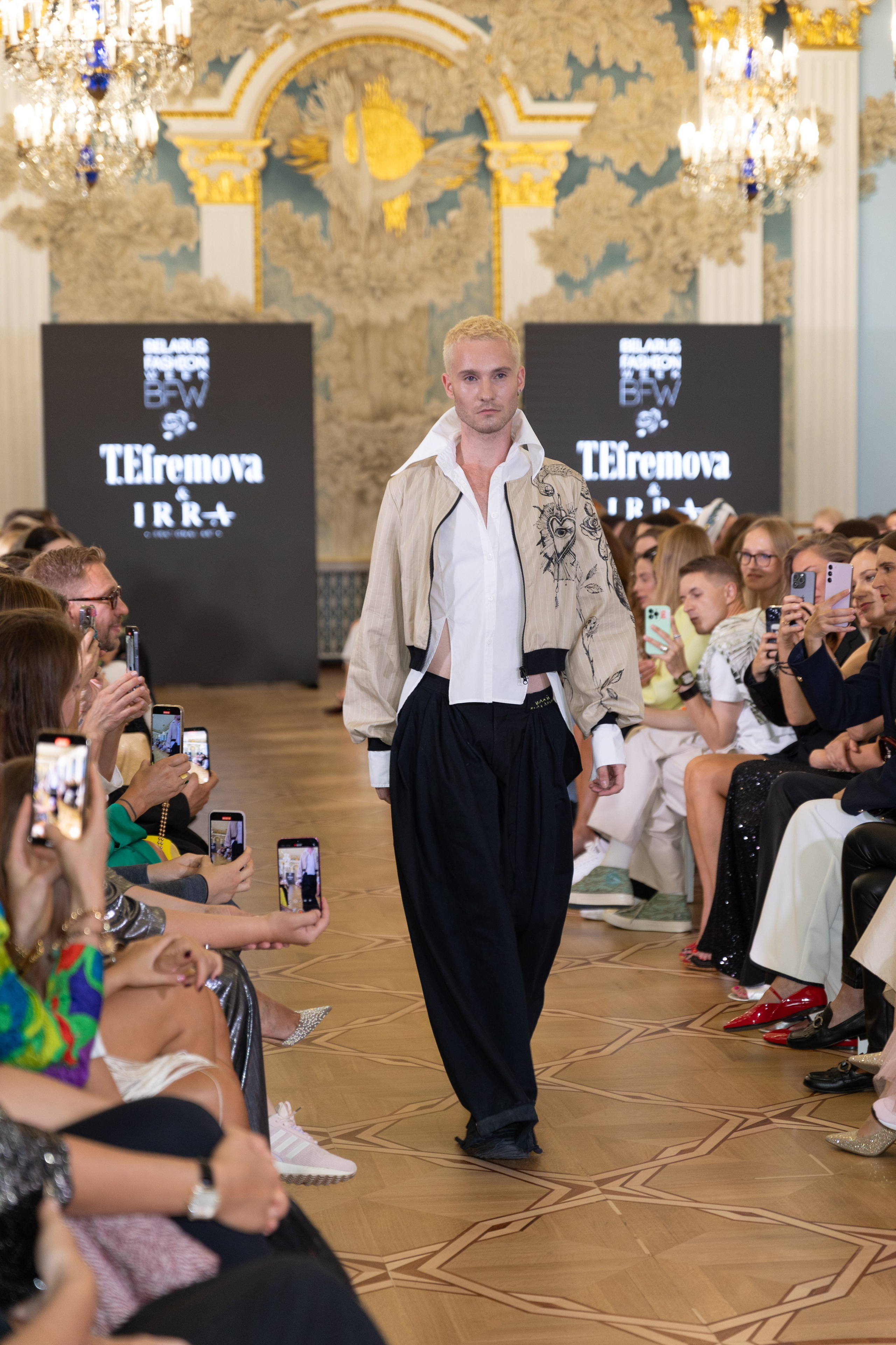 Репортажная съёмка в Минске Fashion Week