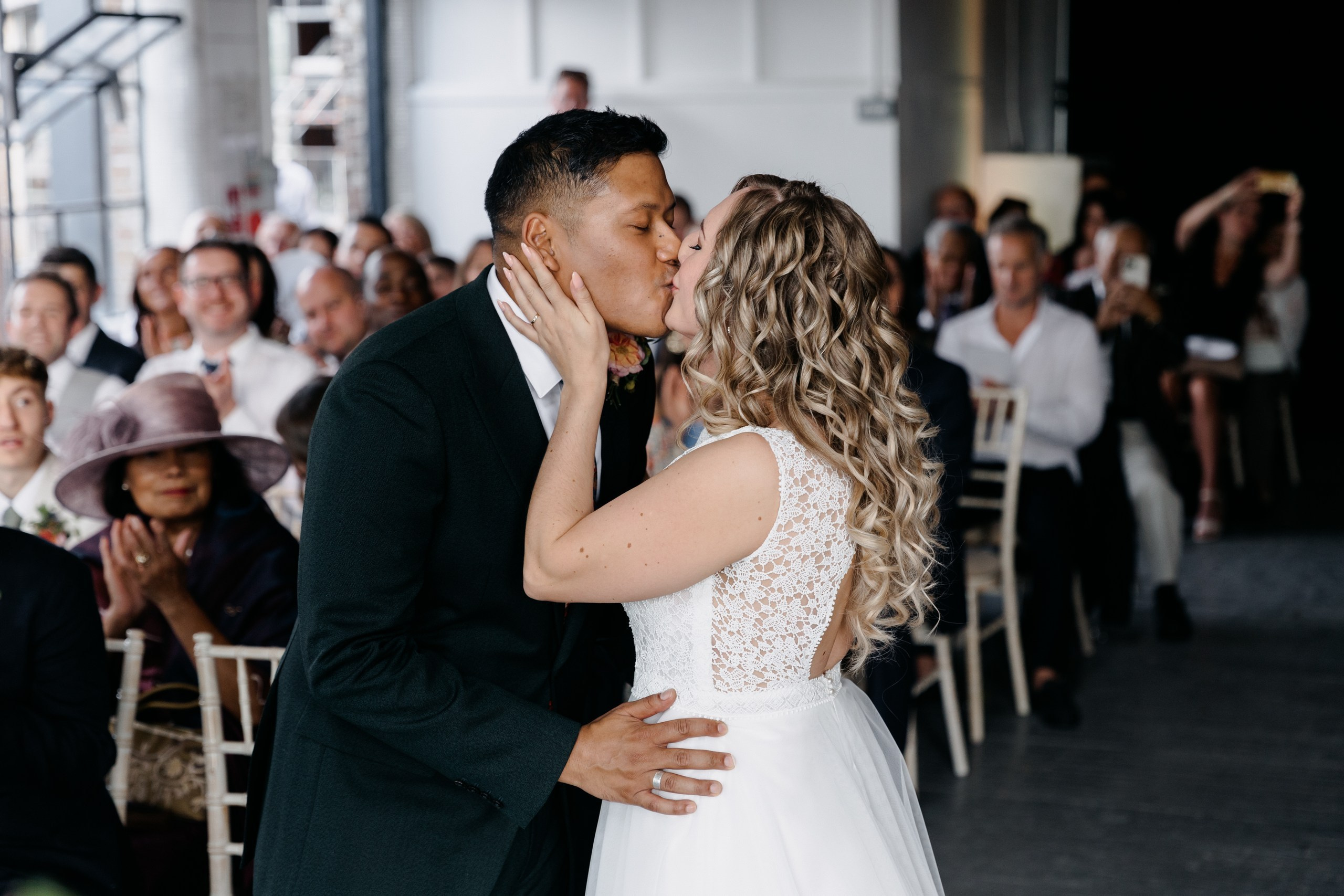 Kate & Thurane Wedding at Loft Studios London. Moments Catchers — Wedding Photography & Video Duo in London