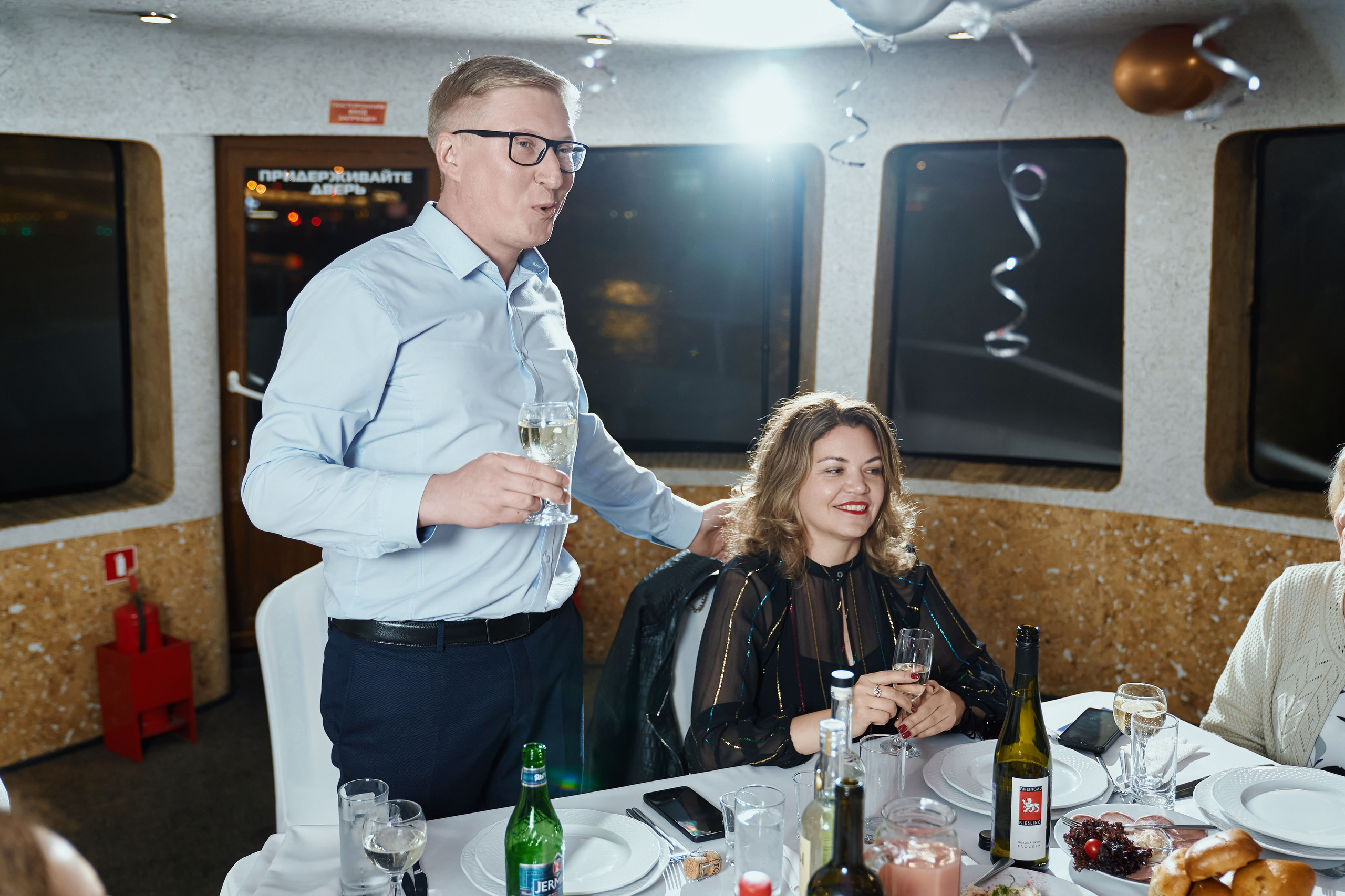 Фотограф на день рождение на теплоходе