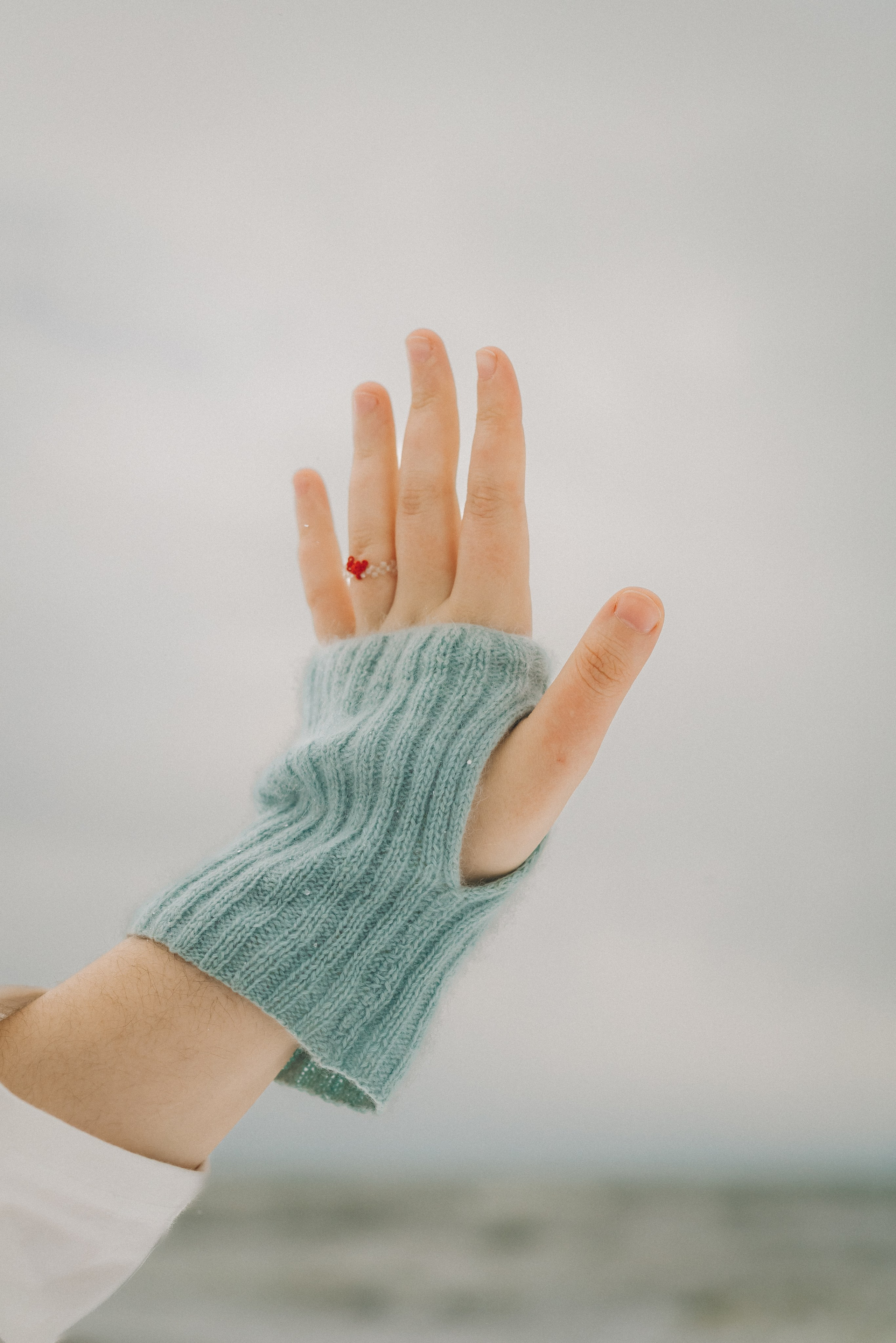 Маша и зима на Балтике. Фотограф Зеленоградск Красильникова Елена
